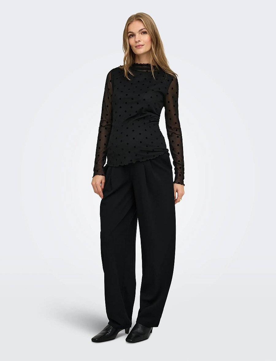 Only Maternity - OLMBANG BARREL O/B PANT JRS - black - 5