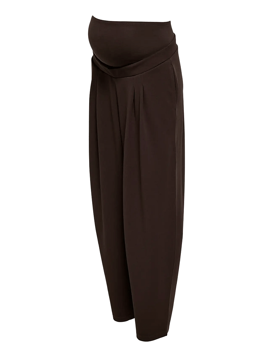 Only Maternity - OLMBANG BARREL O/B PANT JRS - barrel trousers - coffee bean - 3