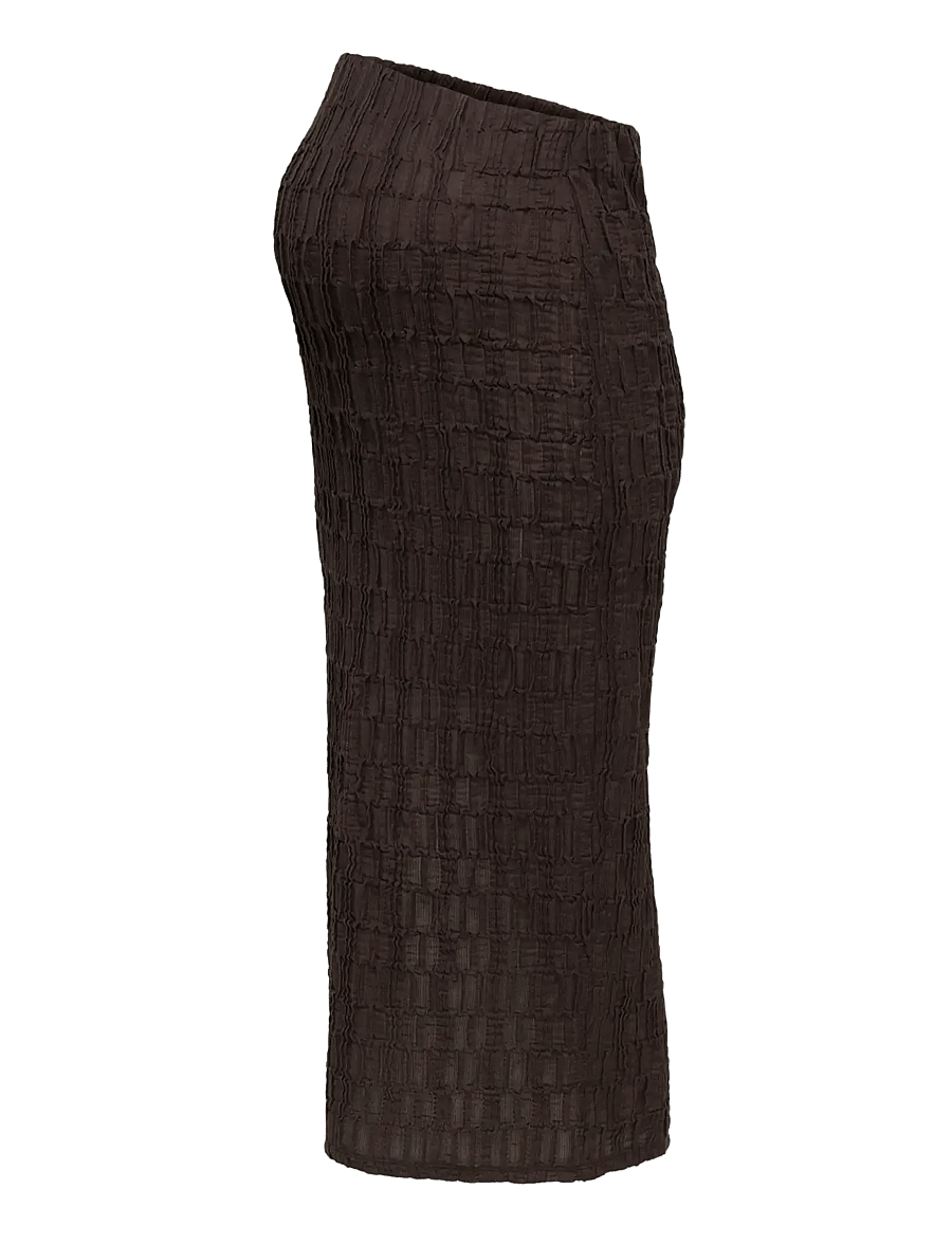 Only Maternity - OLMJADE MIDAXI SKIRT JRS - bottoms - coffee bean - 3