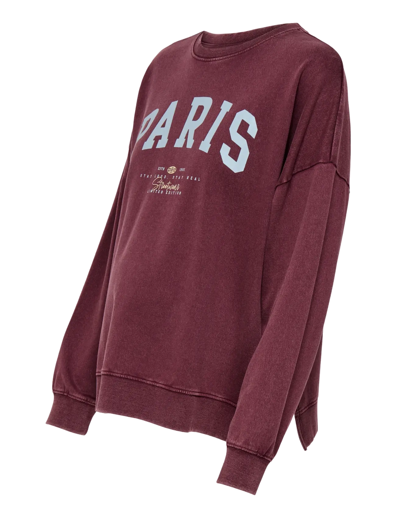 Only Maternity - OLMEMELIE L/S O-NECK SLIZ SWT JRS - fig - 2