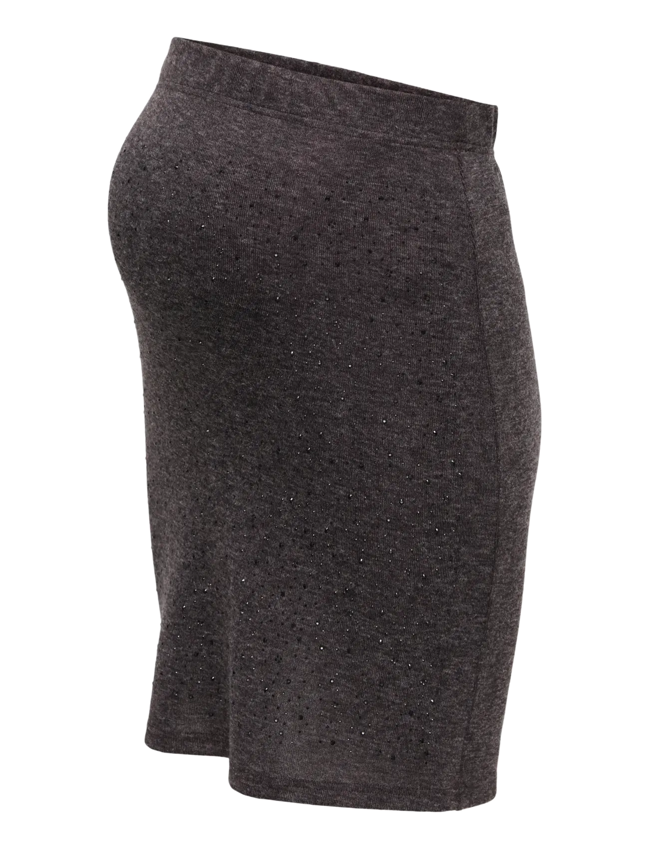 Only Maternity - OLMAMALIE EMBELLISH HW MINI SKIRT JRS - black coffee - 3