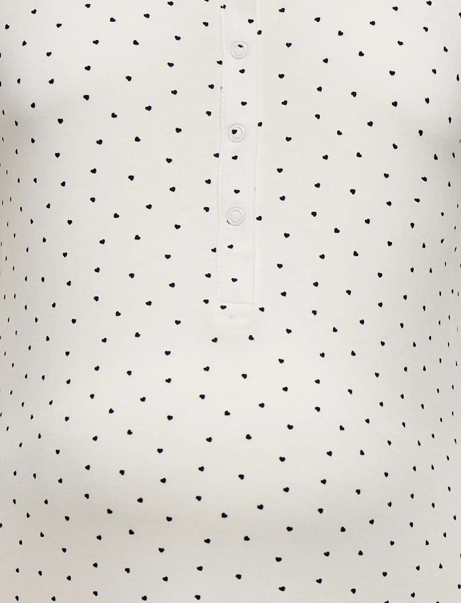 Only Maternity - OLMNINA SS ONECK PLACKET MIDI DRESS JRS - t-shirtkjoler - cloud dancer - 3