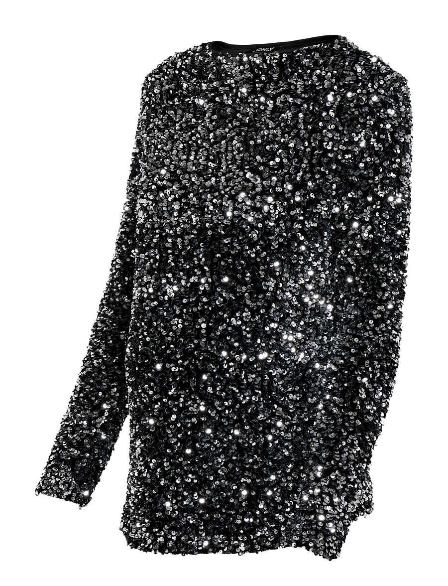 Only Maternity - OLMDAIZA PALI L/S BOATNECK TOP JRS - black - 3