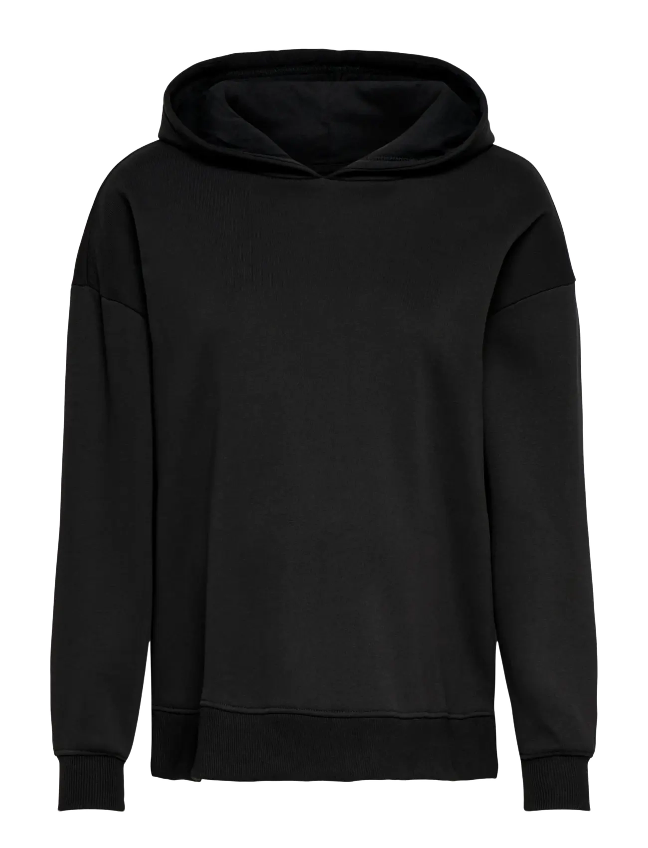 Only Maternity OLMCOSITA BASE L/S SLIT HOOD SWEAT JRS - Farben der Saison - BLACK / black