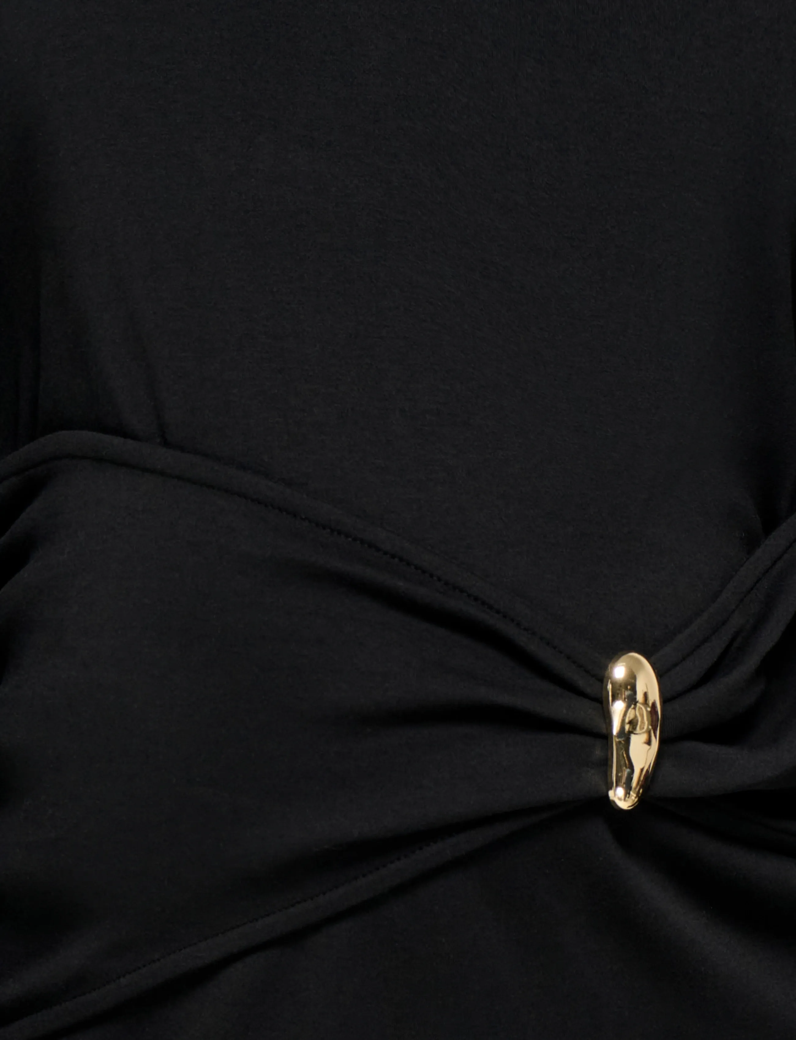 Only Maternity - OLMEVALYN L/S BOATNECK TOP JRS - black - 3