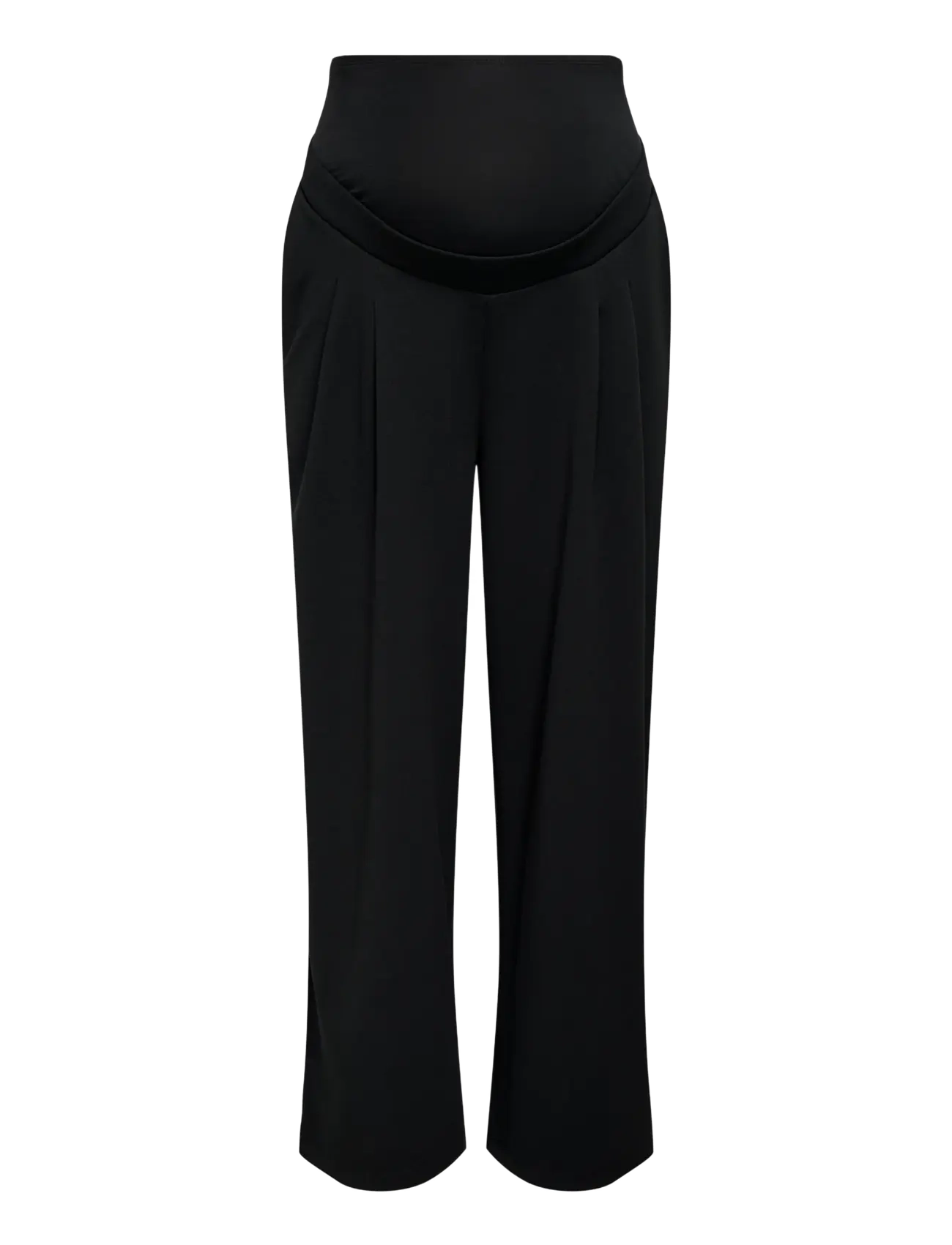 Only Maternity OLMBANG WIDE O/B PANT JRS - Only Maternity - BLACK / black