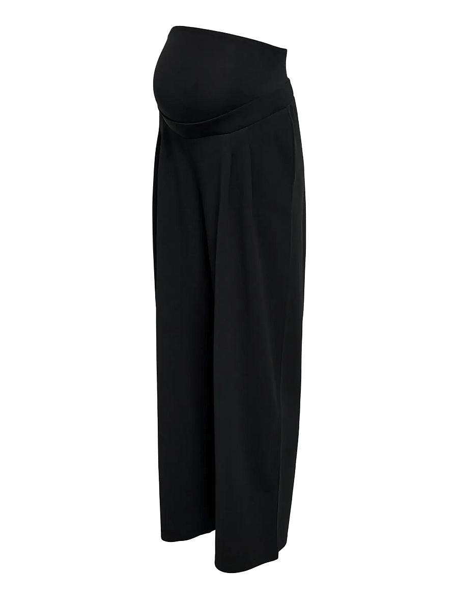 Only Maternity - OLMBANG WIDE O/B PANT JRS - black - 2