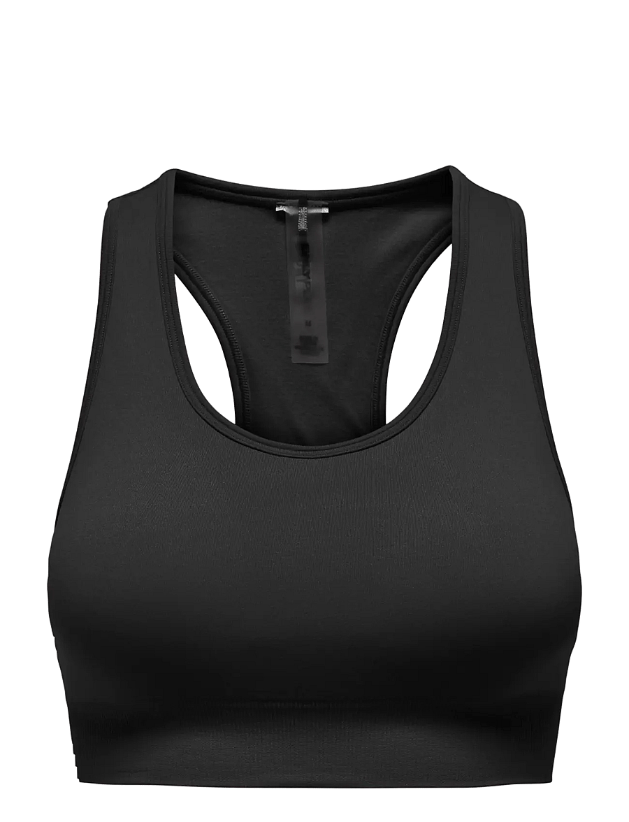 Only Play - ONPDAISY SEAMLESS SPORTS BRA - OPUS - vidējs atbalsts - black - 1