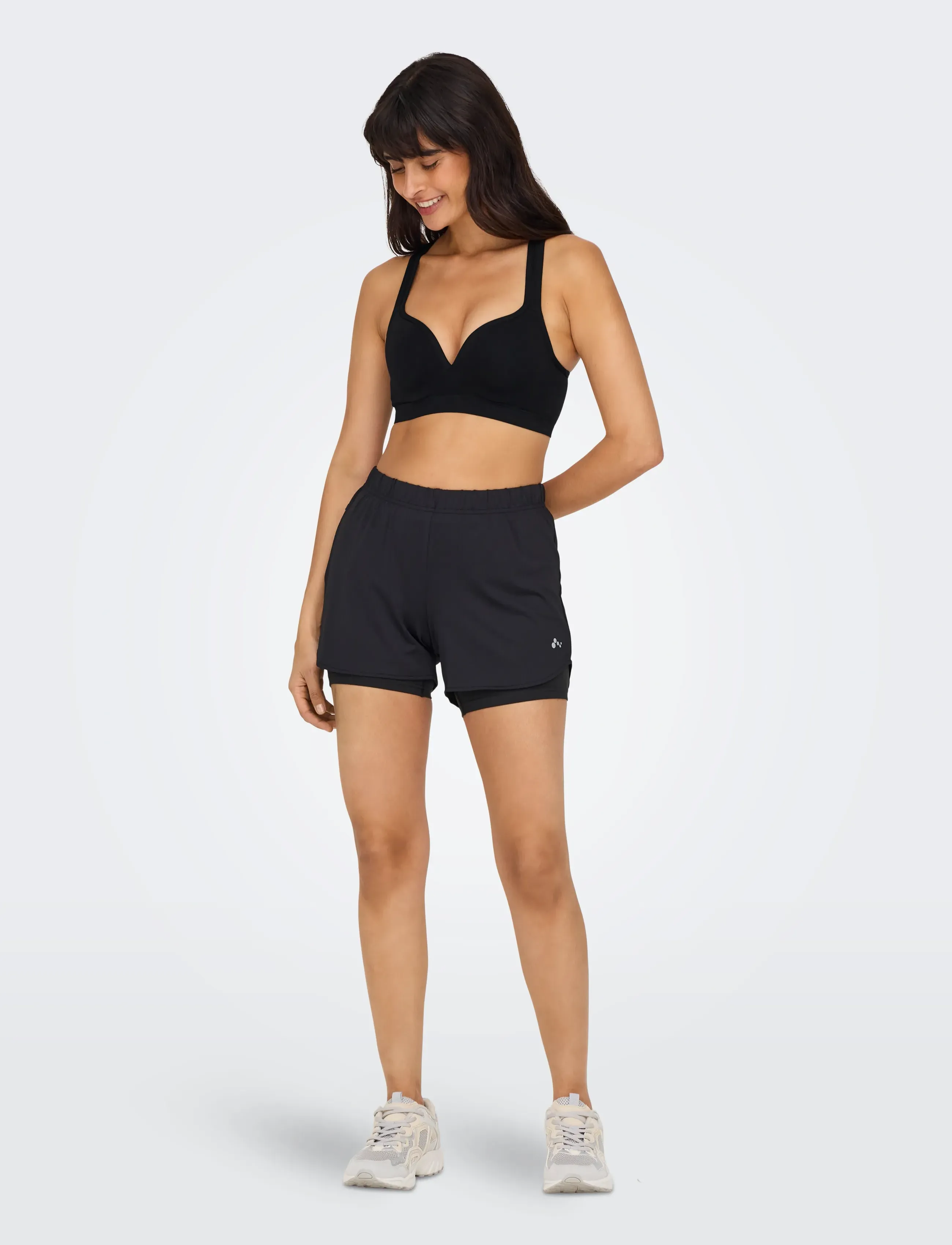 Only Play - ONPMARTINE SEAMLESS SPORTS  BRA OPUS - high support - black - 4
