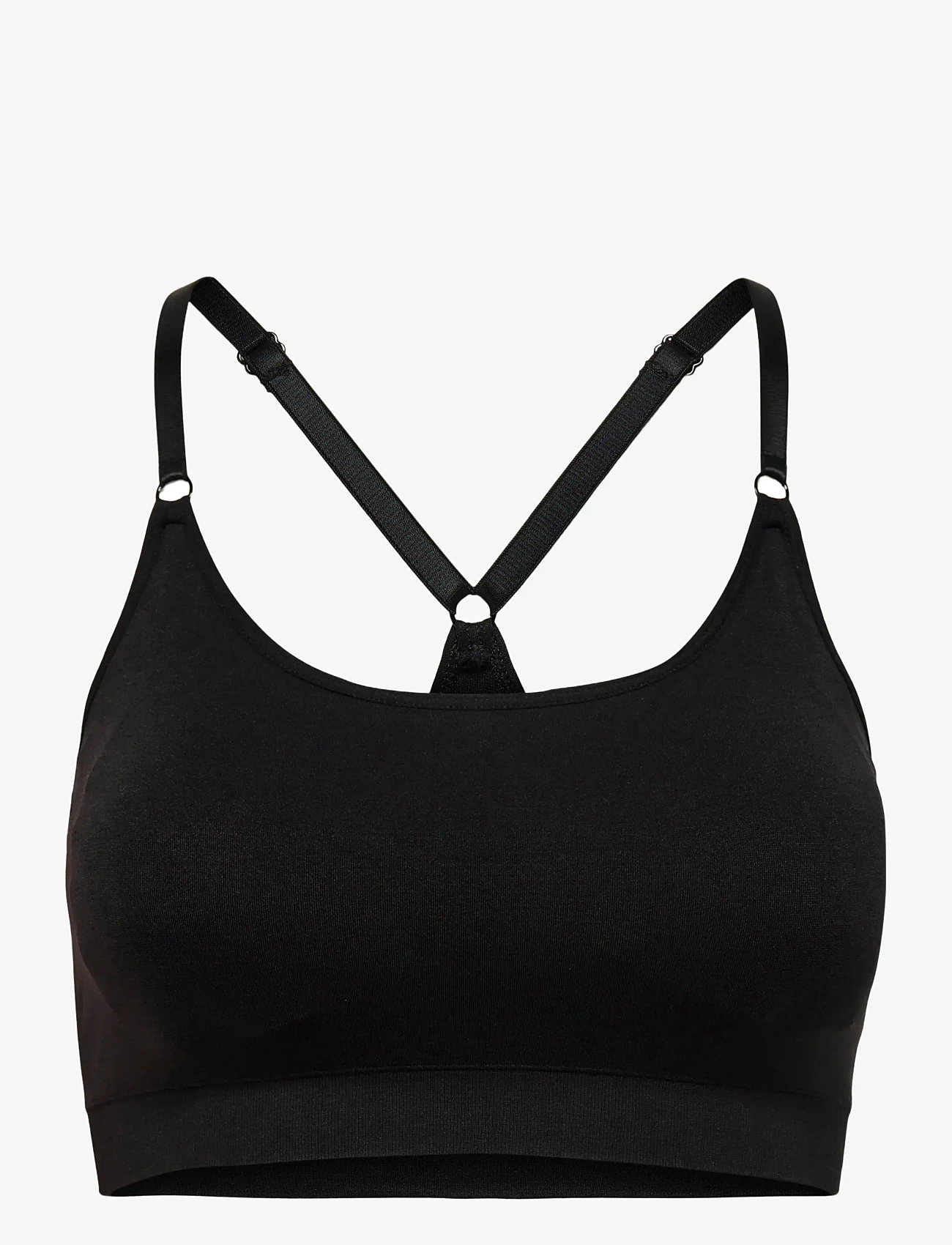 Only Play - ONPLEA-2 SEAM BRA - lav støtte - black - 1