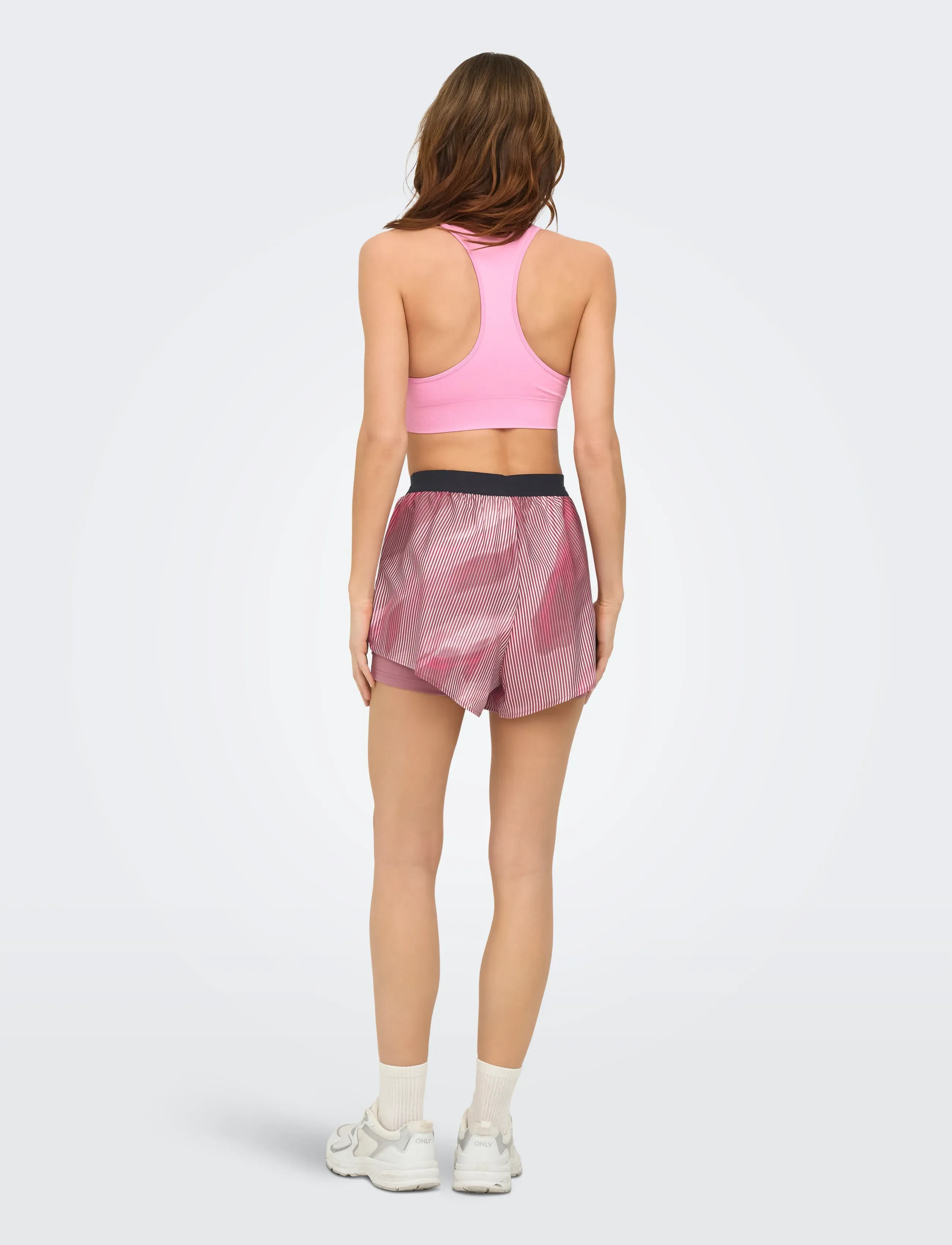 Only Play - ONPDAISY-2 SEAM BRA NOOS - medium støtte - bonbon - 3