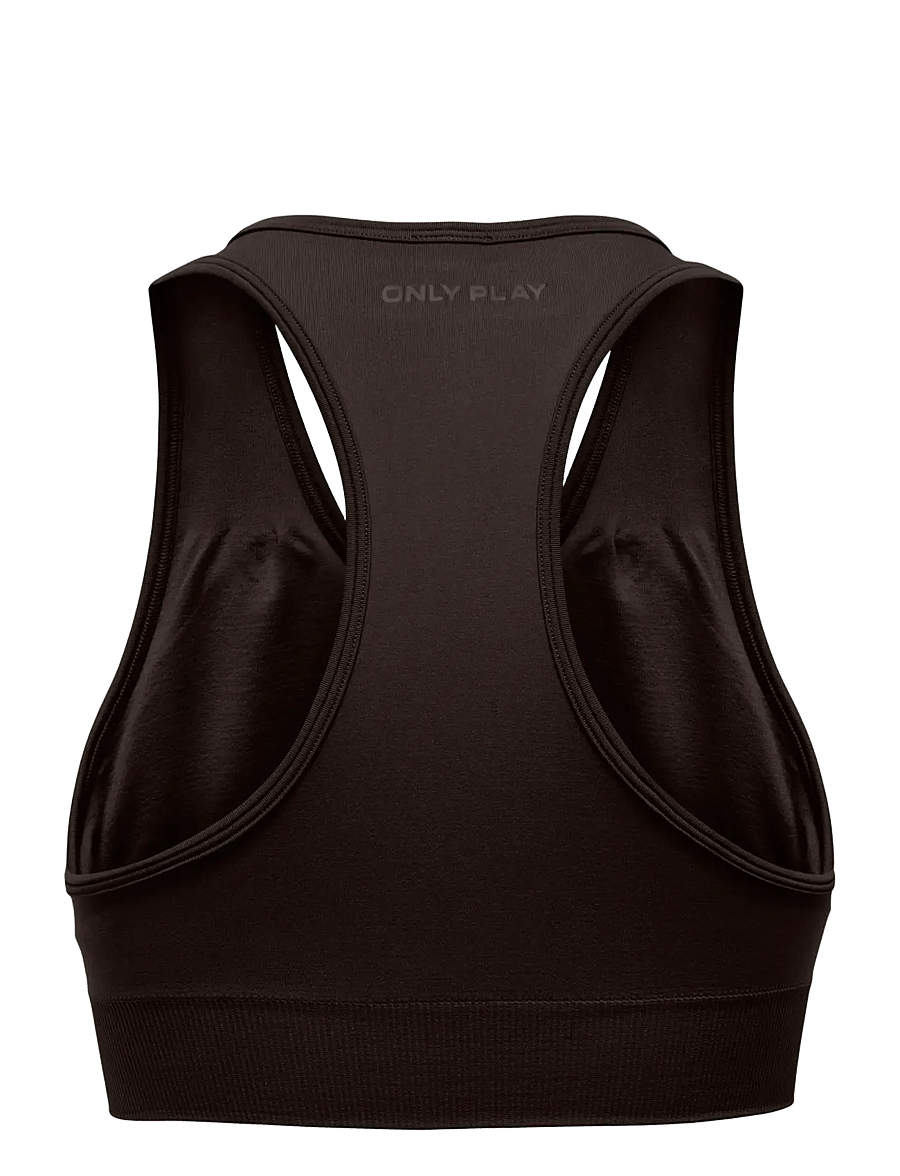 Only Play - ONPDAISY-2 SEAM BRA NOOS - medium støtte - chocolate torte - 2