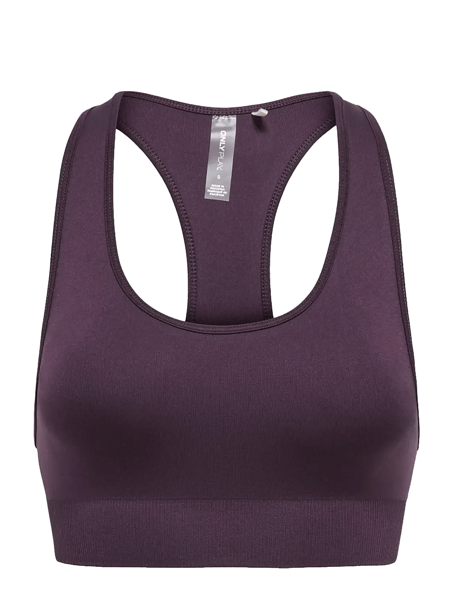 Only Play - ONPDAISY-2 SEAM BRA NOOS - medium - plum perfect - 1