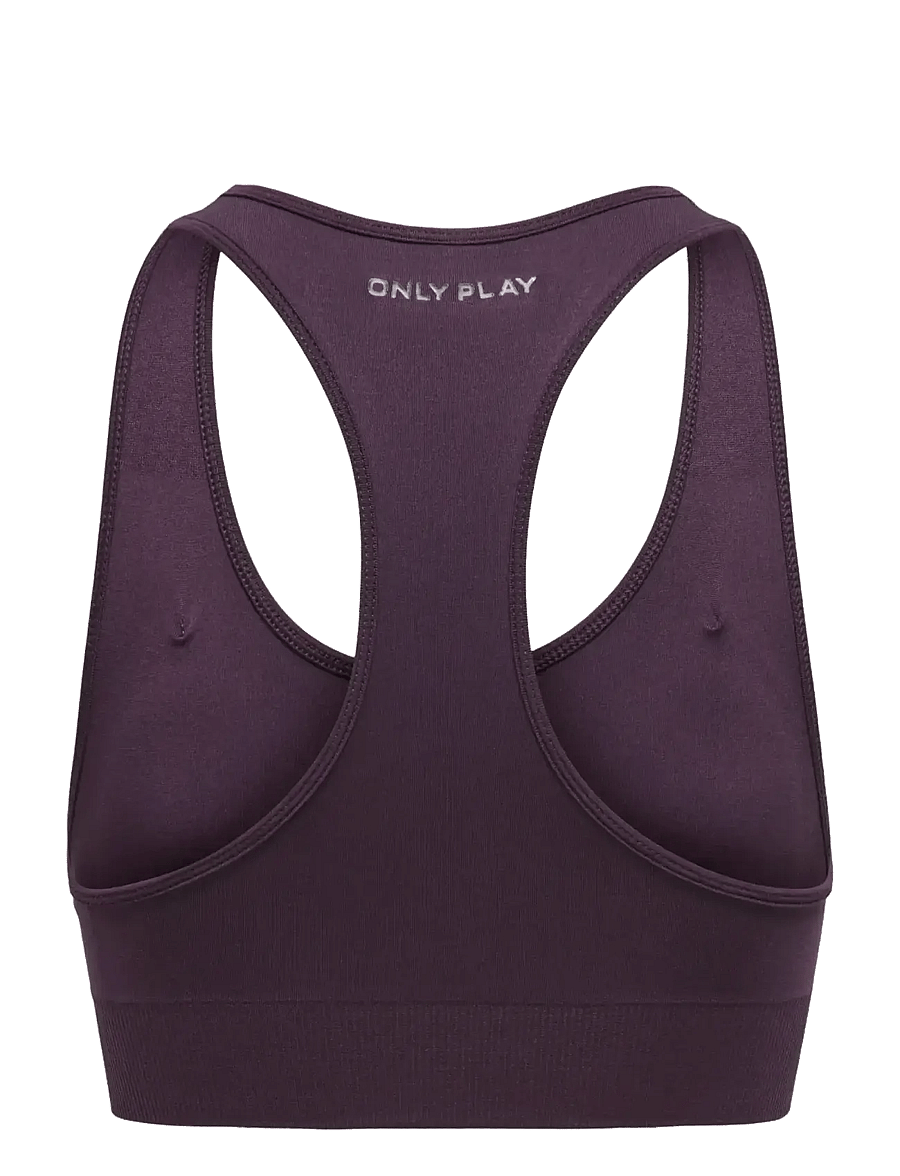 Only Play - ONPDAISY-2 SEAM BRA NOOS - medium - plum perfect - 2
