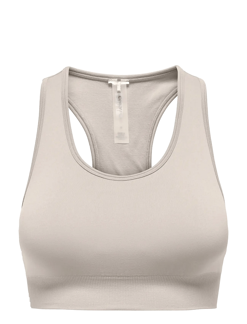 Only Play - ONPDAISY-2 SEAM BRA NOOS - medium støtte - pumice stone - 1
