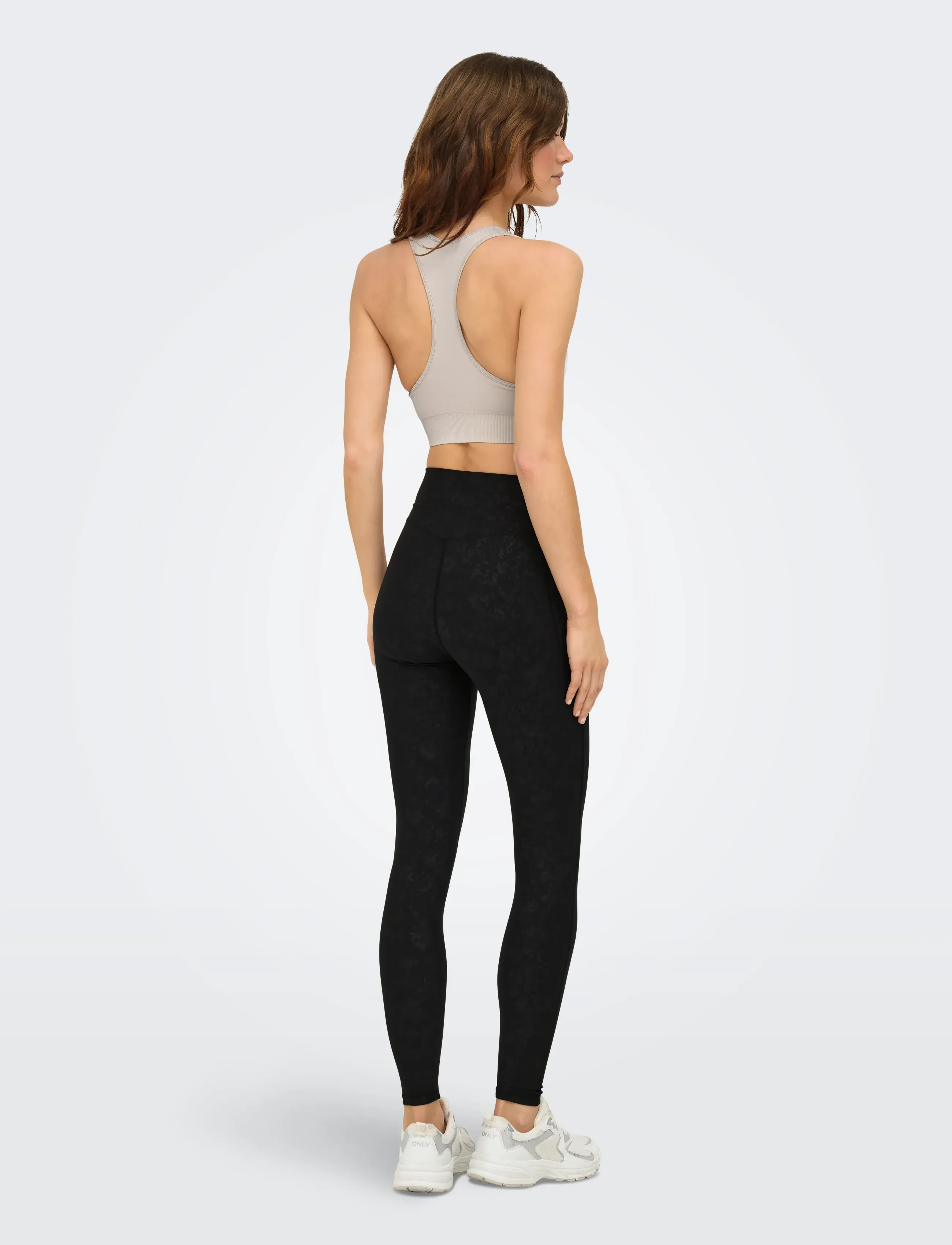 Only Play - ONPDAISY-2 SEAM BRA NOOS - keskmine toestus - pumice stone - 3