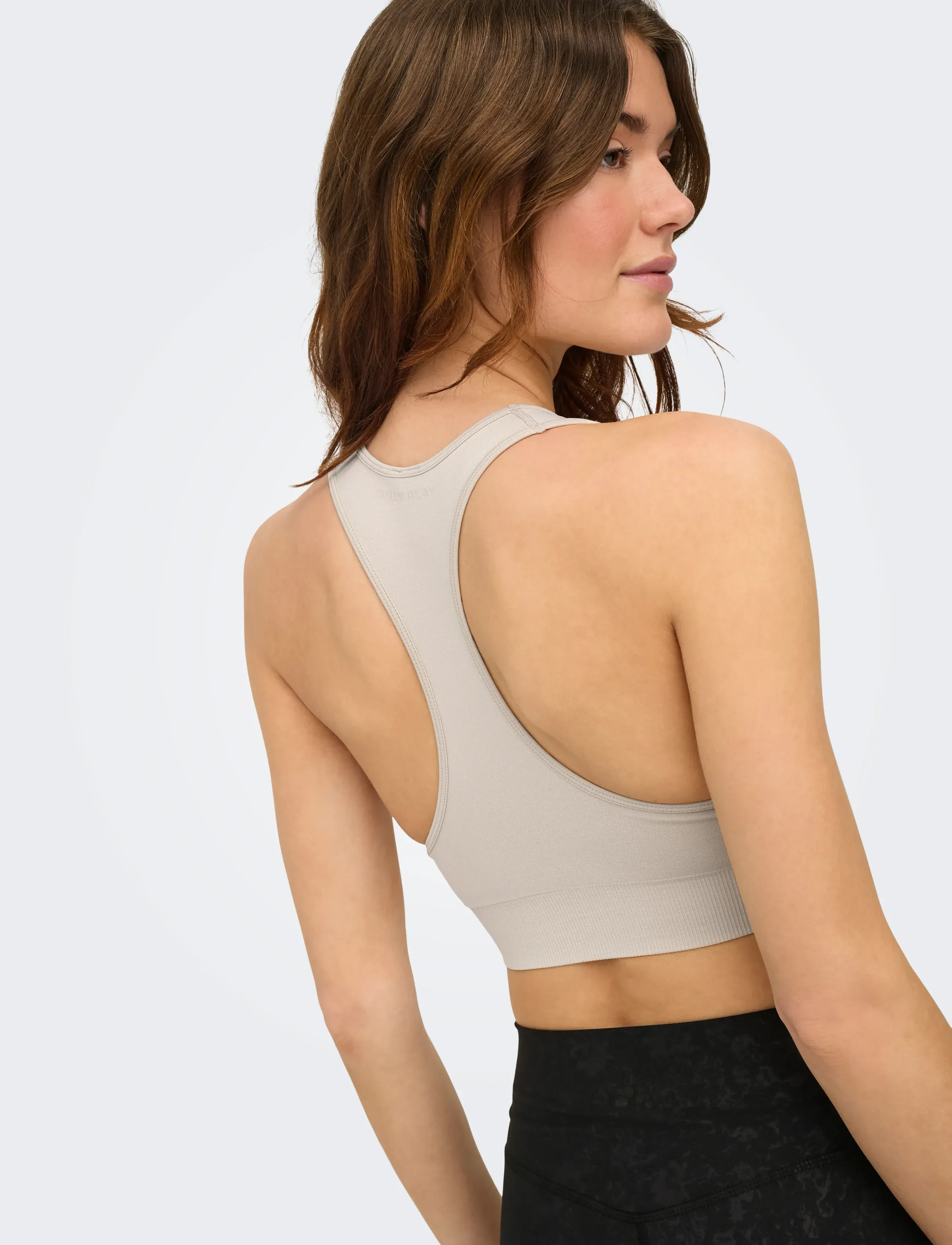 Only Play - ONPDAISY-2 SEAM BRA NOOS - keskmine toestus - pumice stone - 5