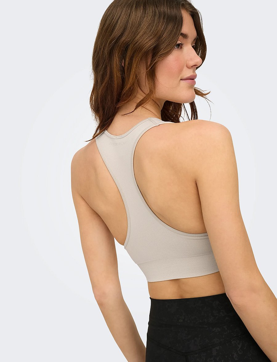 Only Play - ONPDAISY-2 SEAM BRA NOOS - mittlerer halt - pumice stone - 5