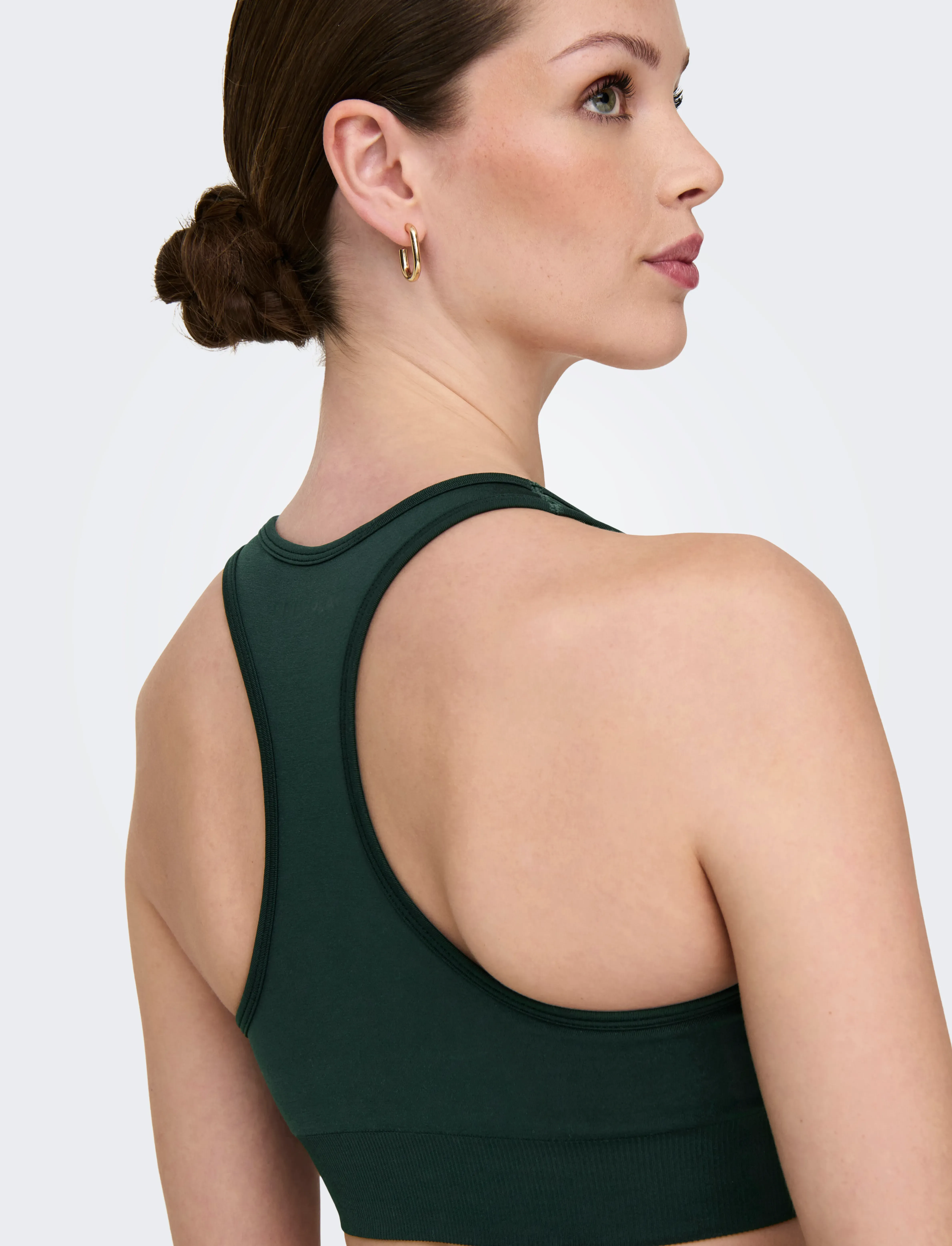 Only Play - ONPDAISY-2 SEAM BRA NOOS - medium støtte - scarab - 4