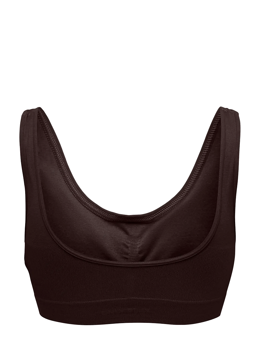 Only Play - ONPMIRA-2 SEAM BRA NOOS - mittlerer halt - chocolate torte - 2