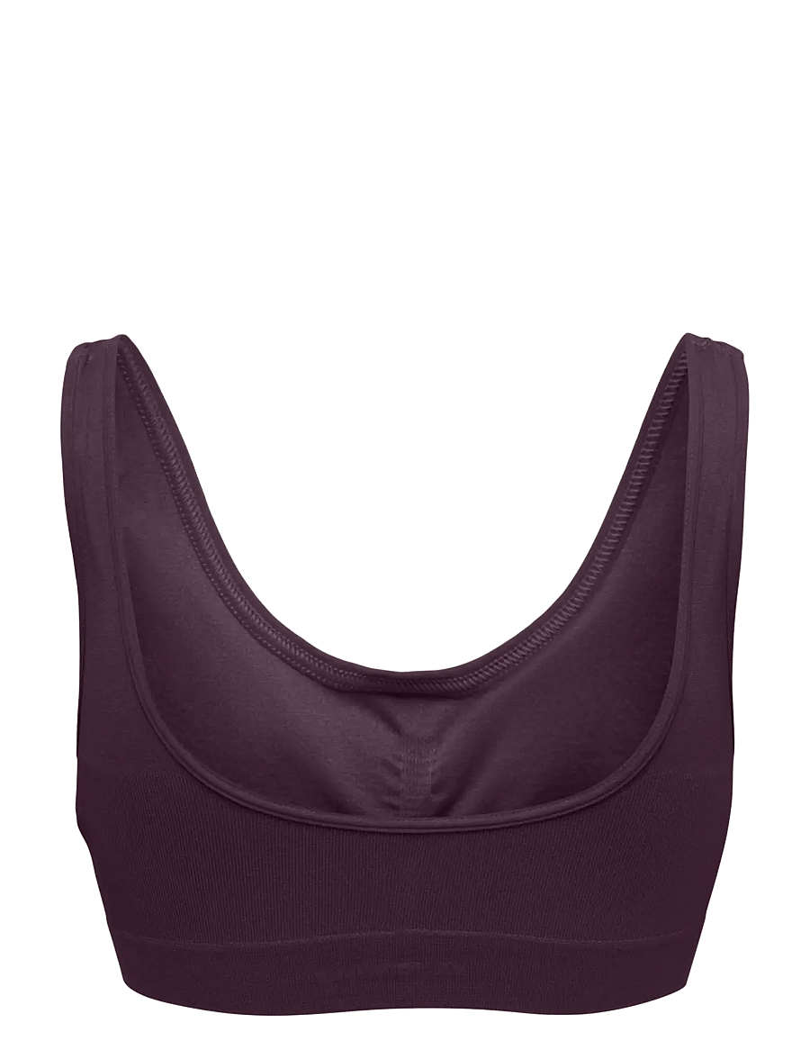 Only Play - ONPMIRA-2 SEAM BRA NOOS - mittlerer halt - plum perfect - 2