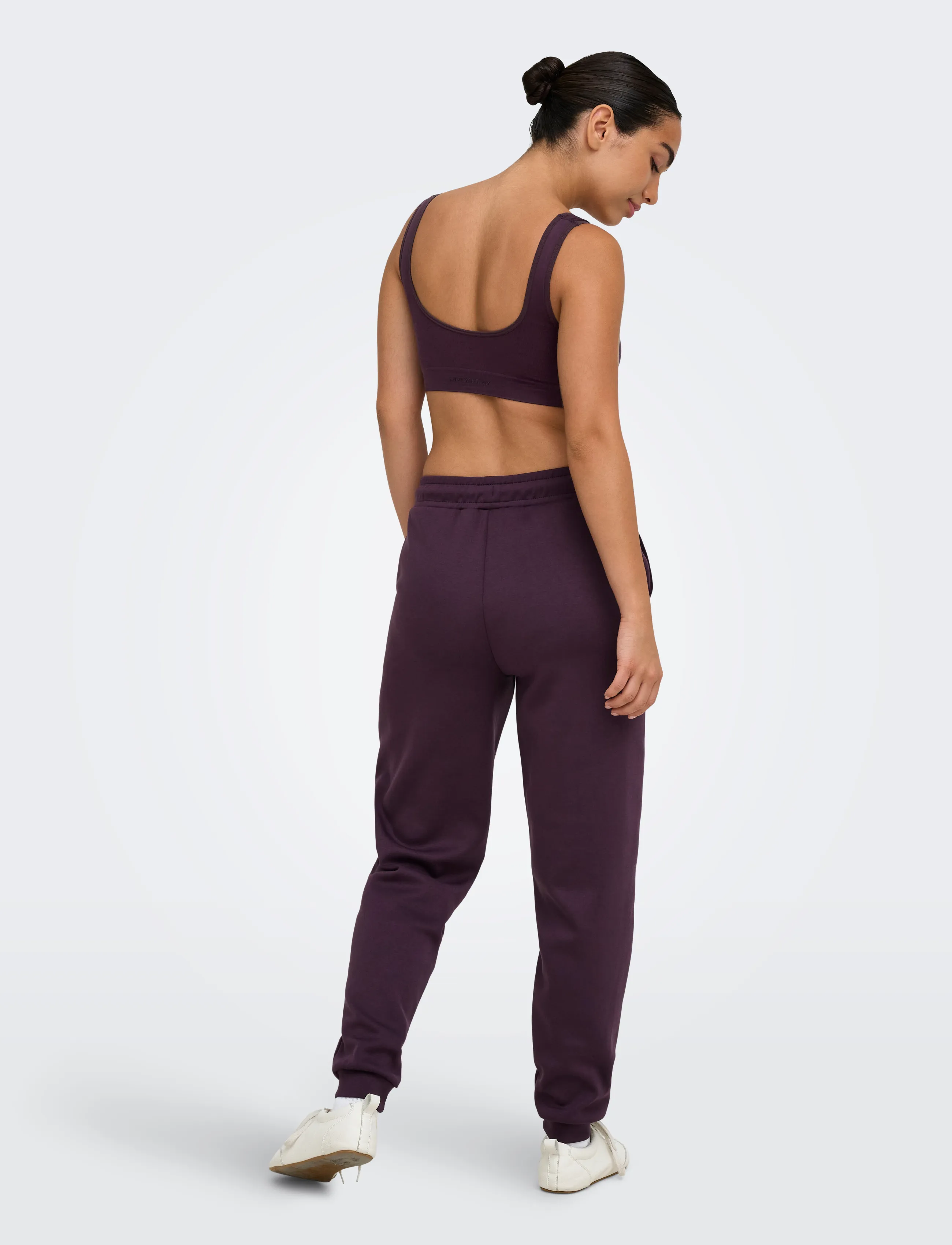 Only Play - ONPMIRA-2 SEAM BRA NOOS - mittlerer halt - plum perfect - 3