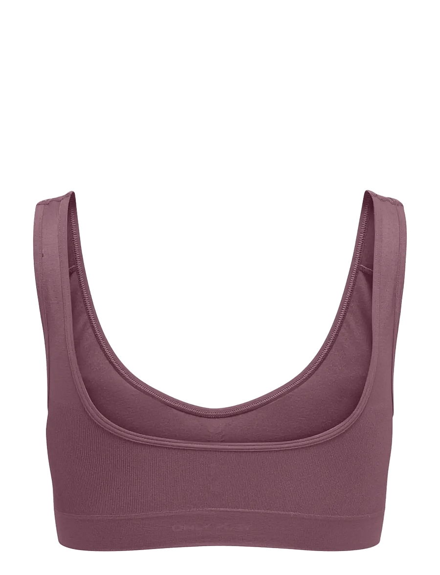 Only Play - ONPMIRA-2 SEAM BRA NOOS - medium support - rose brown - 1