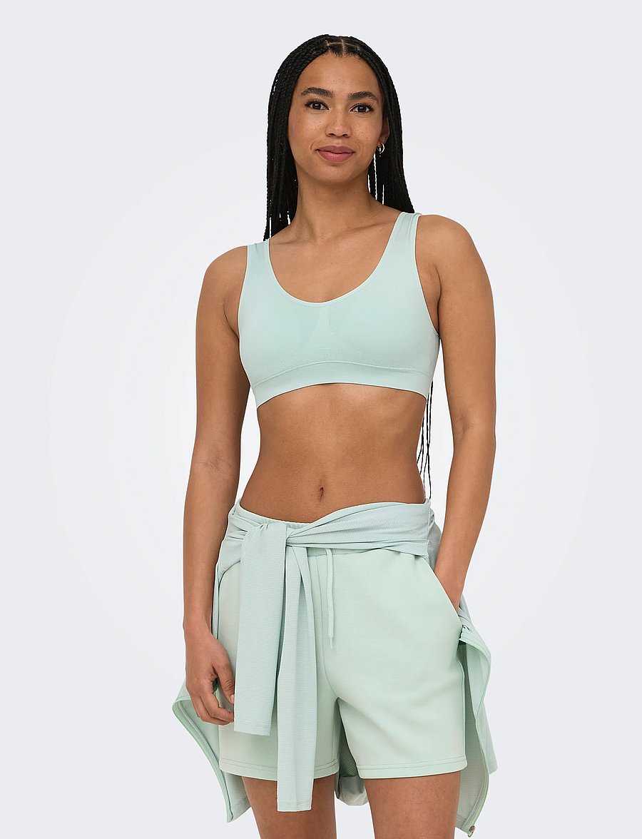 Only Play - ONPMIRA-2 SEAM BRA NOOS - medium støtte - surf spray - 0