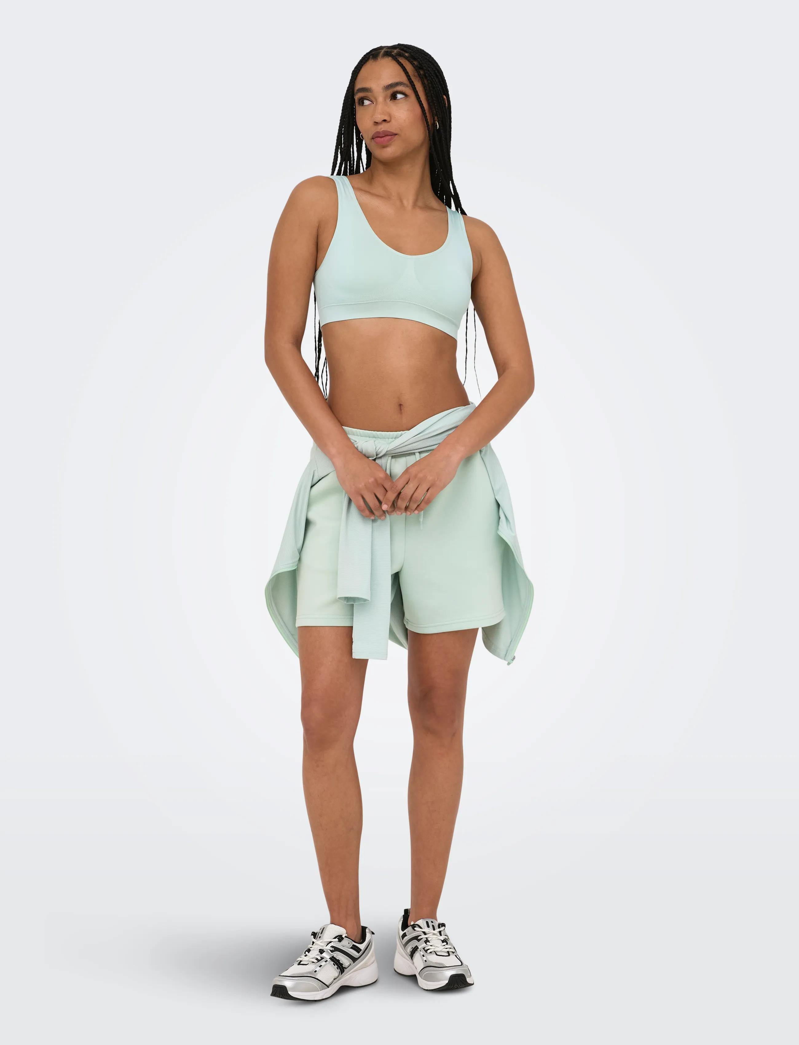 Only Play - ONPMIRA-2 SEAM BRA NOOS - medium støtte - surf spray - 4