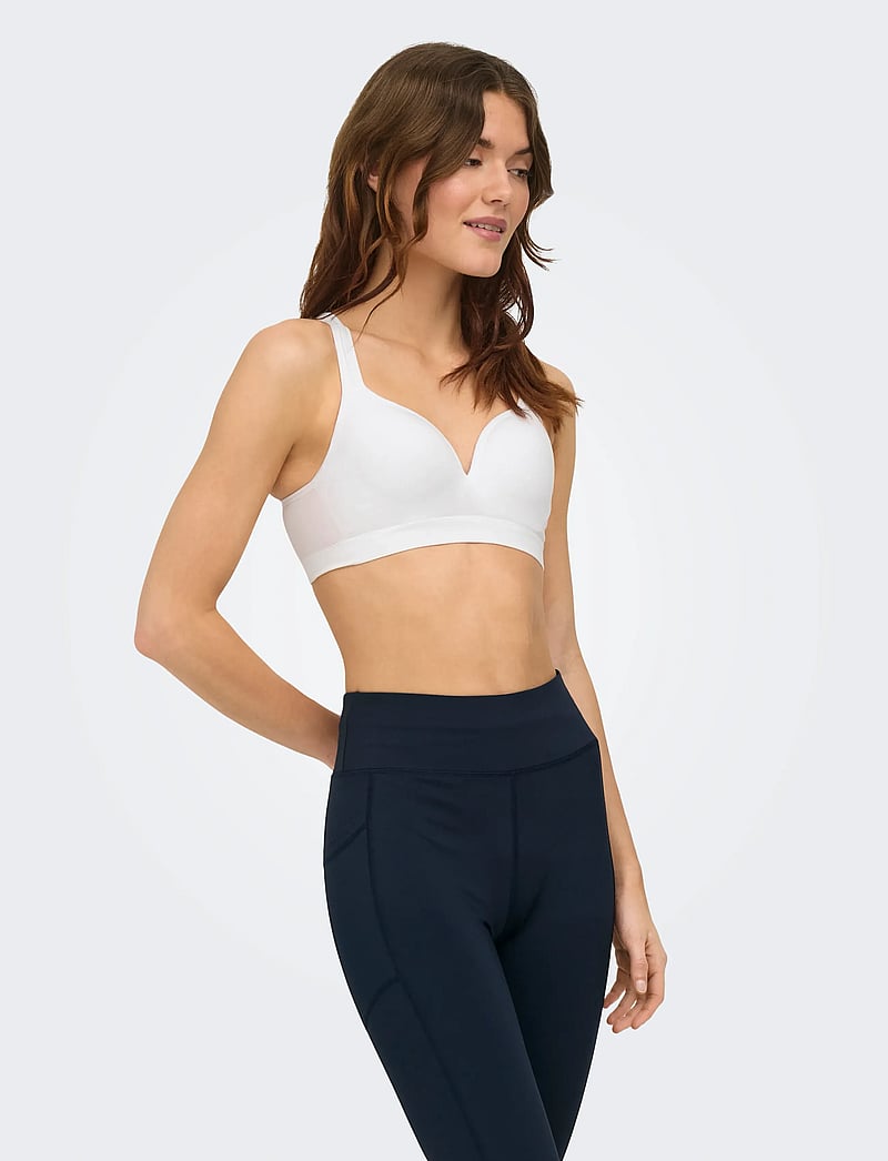 Only Play - ONPMARTINE-2 SEAM BRA NOOS - sport-bhs - white - 0