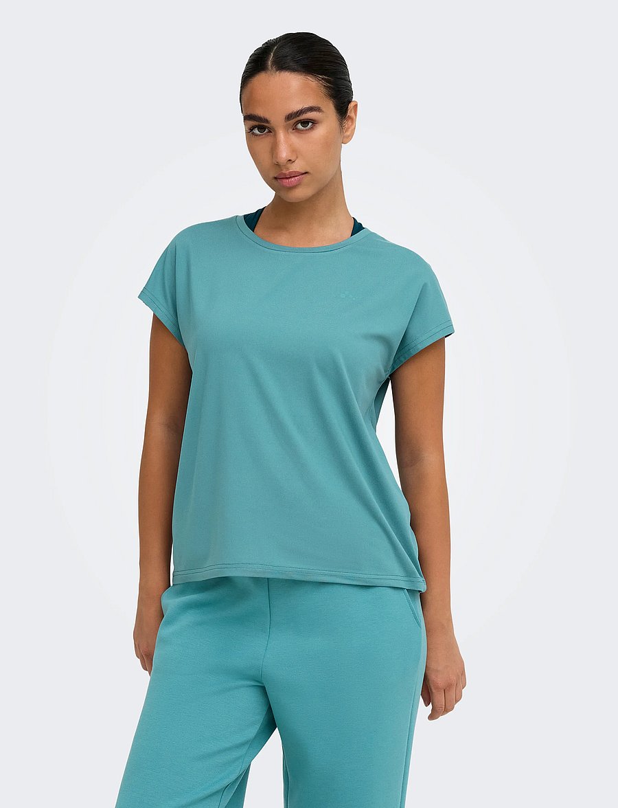 Only Play - ONPAUBREE ON SS BAT LOOSE TEE NOOS - alussärgid ja t-särgid - brittany blue - 0
