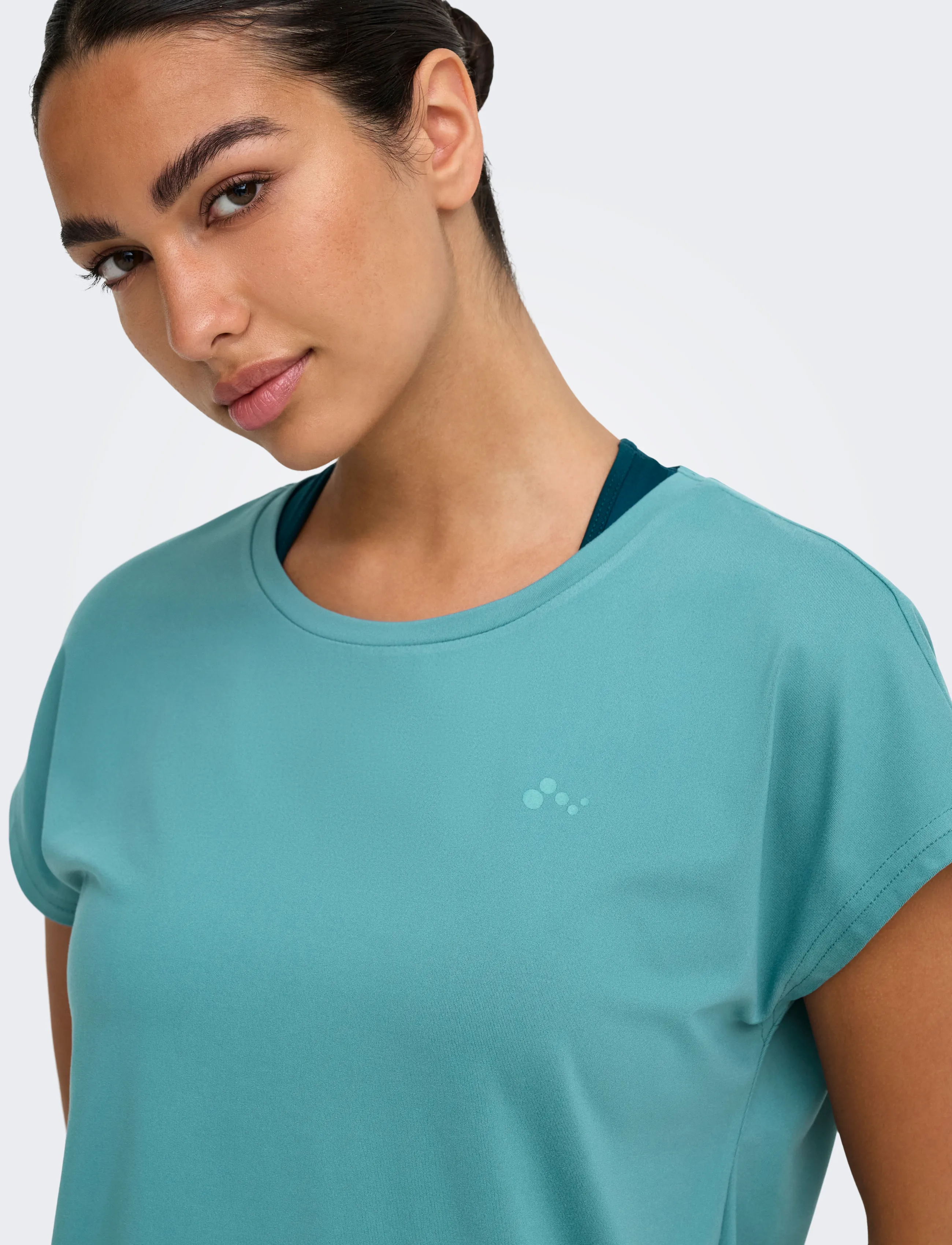 Only Play - ONPAUBREE ON SS BAT LOOSE TEE NOOS - alussärgid ja t-särgid - brittany blue - 5