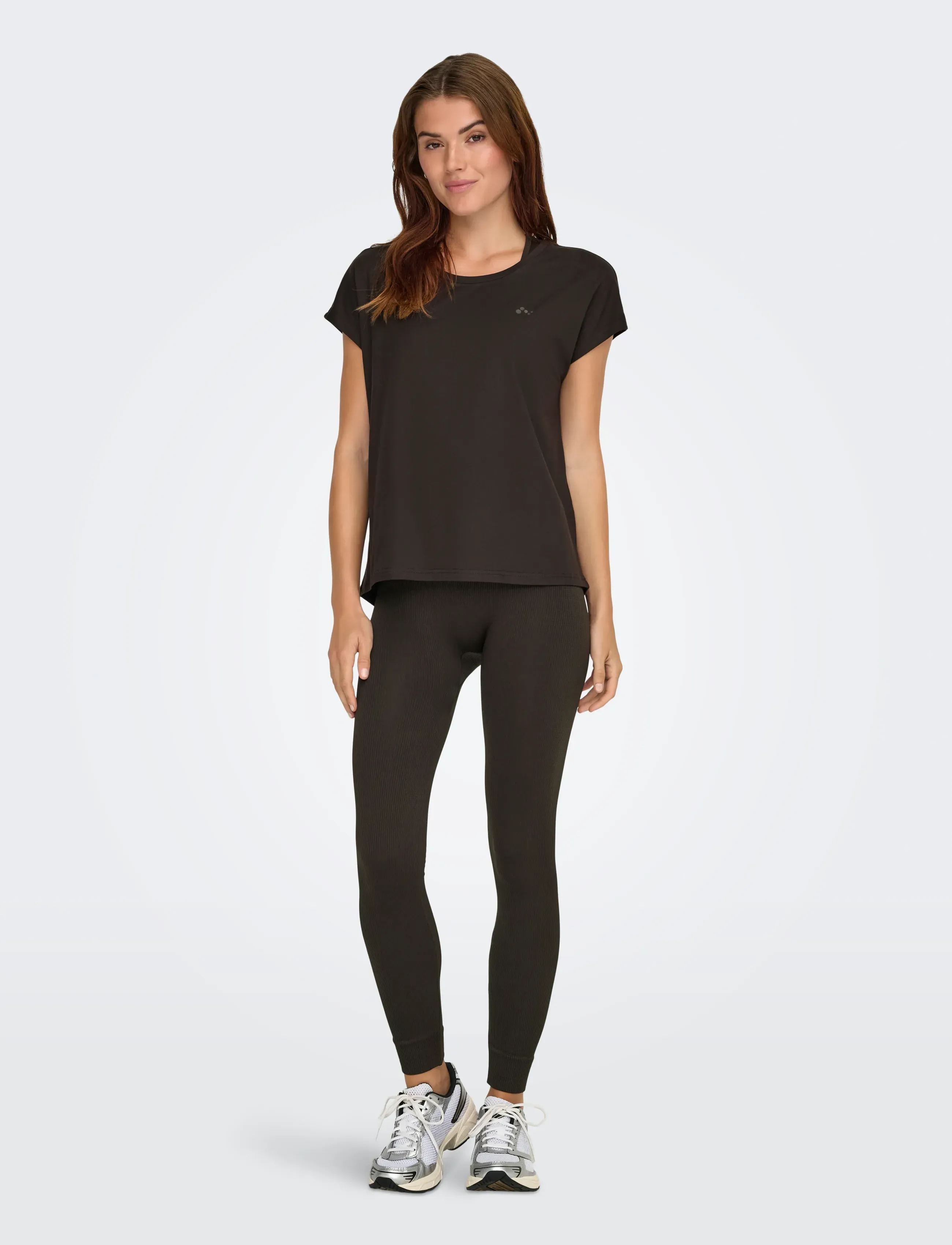 Only Play - ONPAUBREE ON SS BAT LOOSE TEE NOOS - t-shirts - chocolate torte - 4