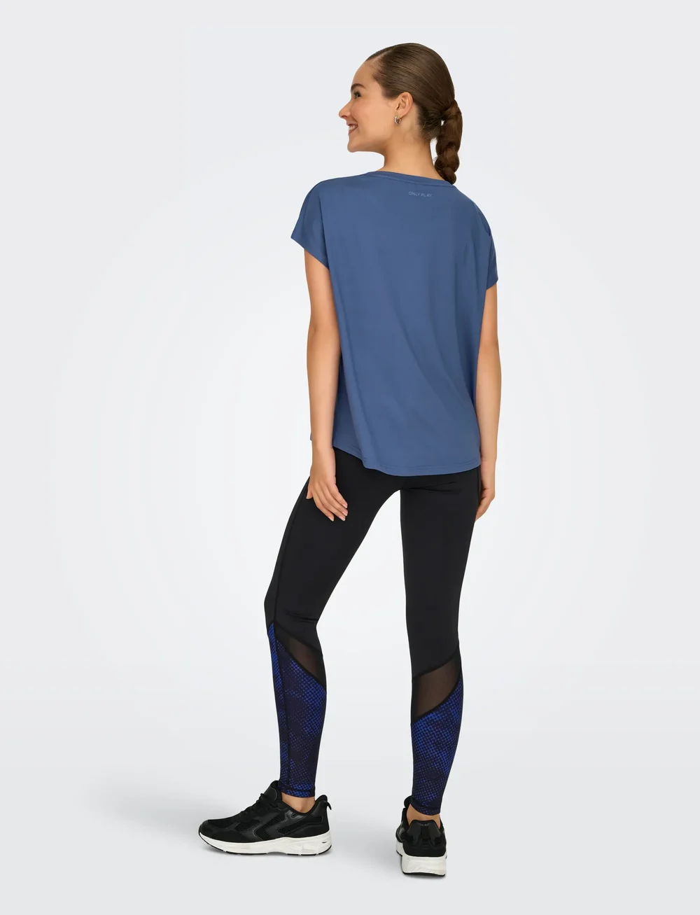 Only Play - ONPAUBREE LIFE ON SS BAT LOOSE TEE NOOS - t-shirts - coastal fjord - 3