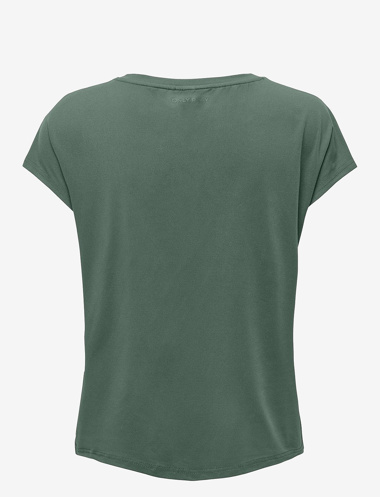 Only Play - ONPAUBREE LIFE ON SS BAT LOOSE TEE NOOS - t-shirts - duck green - 2