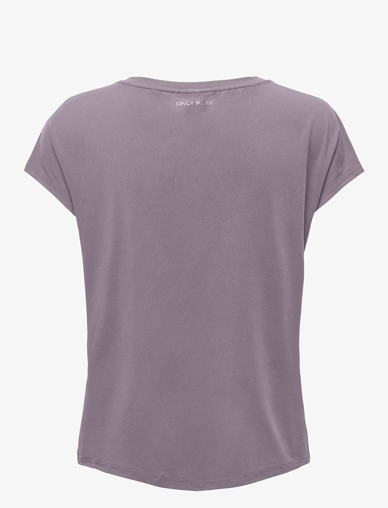 Only Play - ONPAUBREE LIFE ON SS BAT LOOSE TEE NOOS - t-shirts - gray ridge - 2