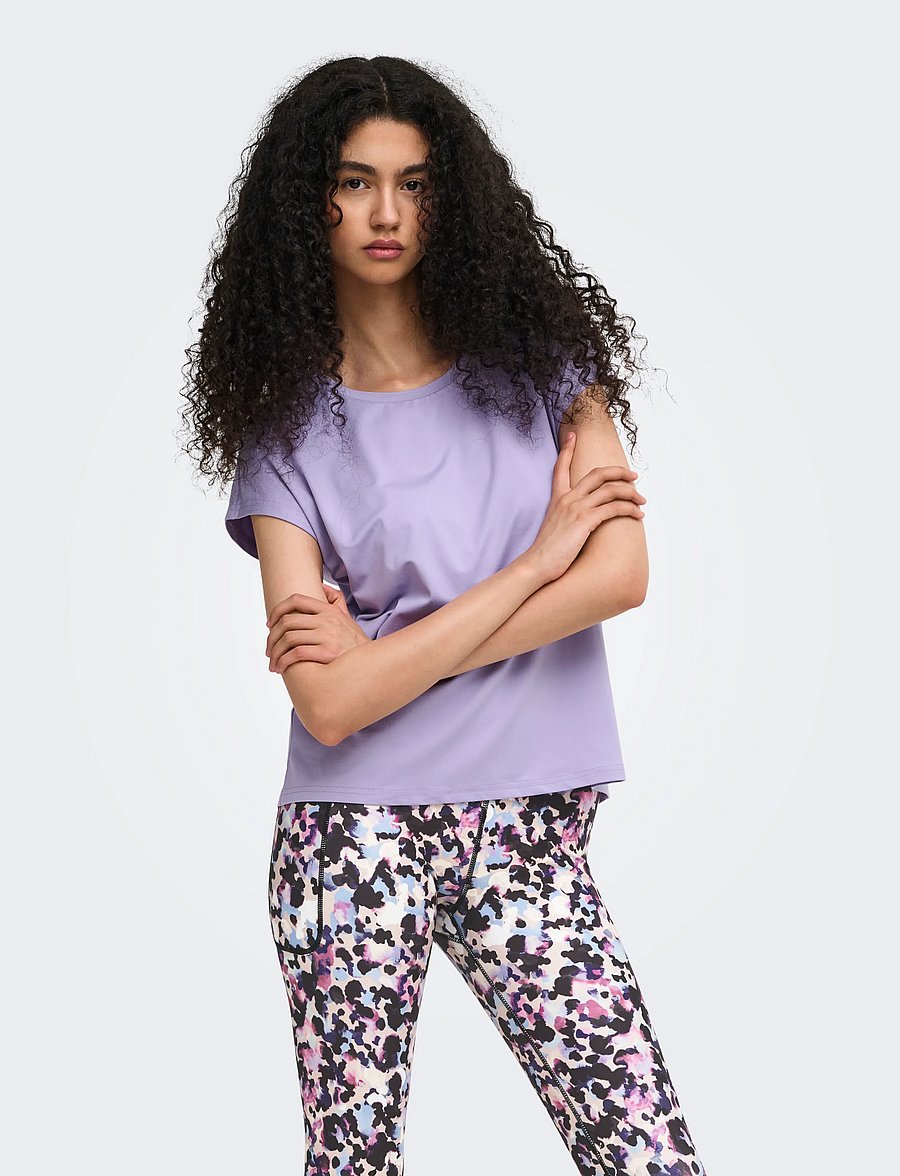 Only Play - ONPAUBREE ON SS BAT LOOSE TEE NOOS - alussärgid ja t-särgid - lavender - 0