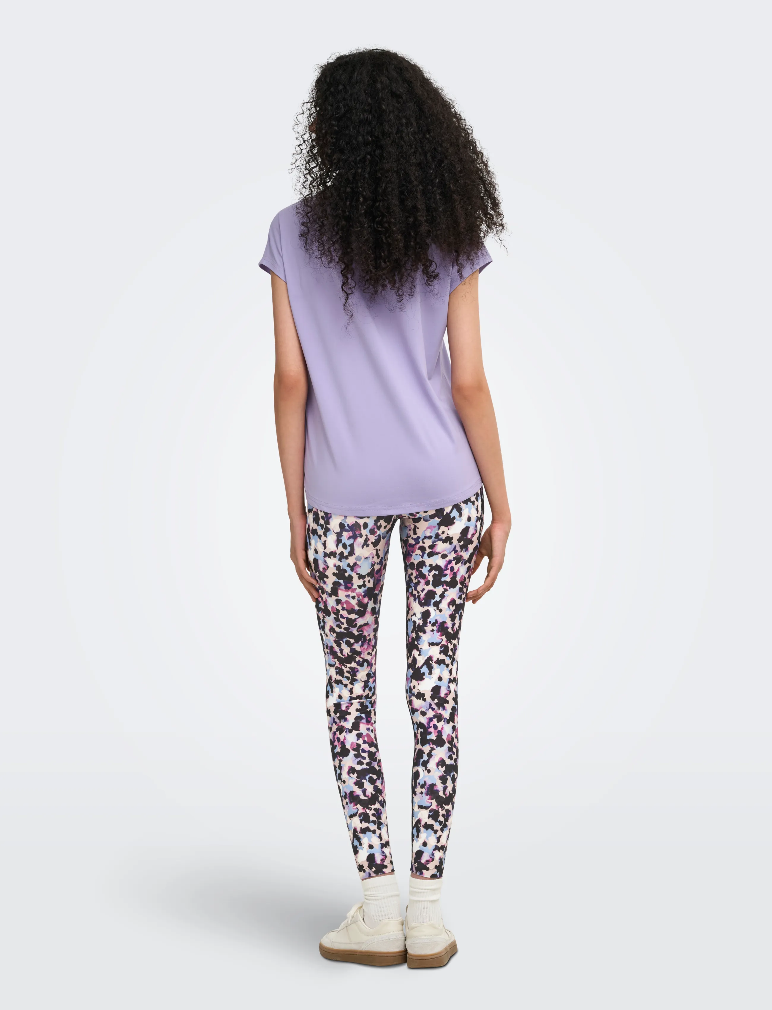 Only Play - ONPAUBREE ON SS BAT LOOSE TEE NOOS - alussärgid ja t-särgid - lavender - 3