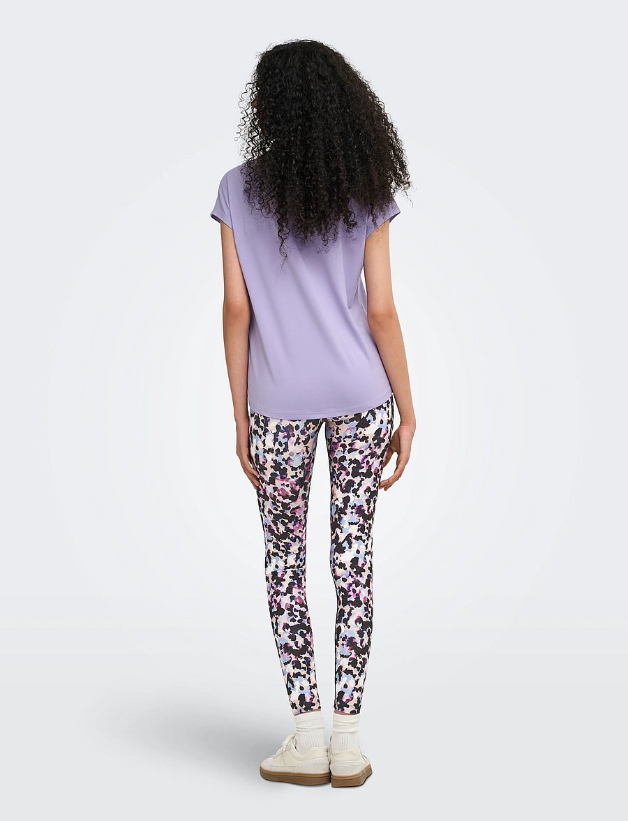 Only Play - ONPAUBREE ON SS BAT LOOSE TEE NOOS - alussärgid ja t-särgid - lavender - 3
