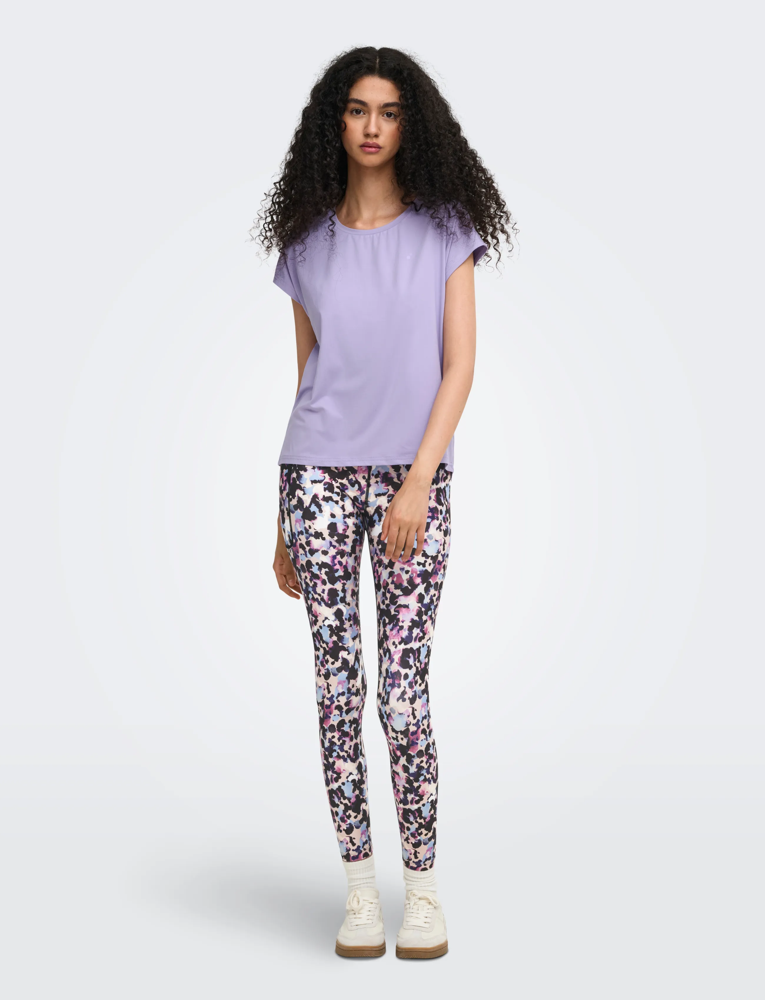 Only Play - ONPAUBREE ON SS BAT LOOSE TEE NOOS - alussärgid ja t-särgid - lavender - 4