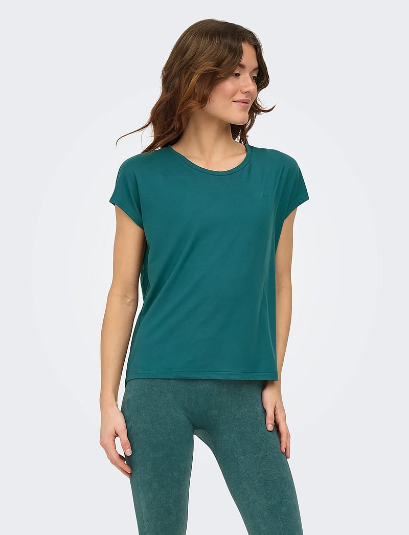Only Play - ONPAUBREE ON SS BAT LOOSE TEE NOOS - t-shirts - mediterranea - 0