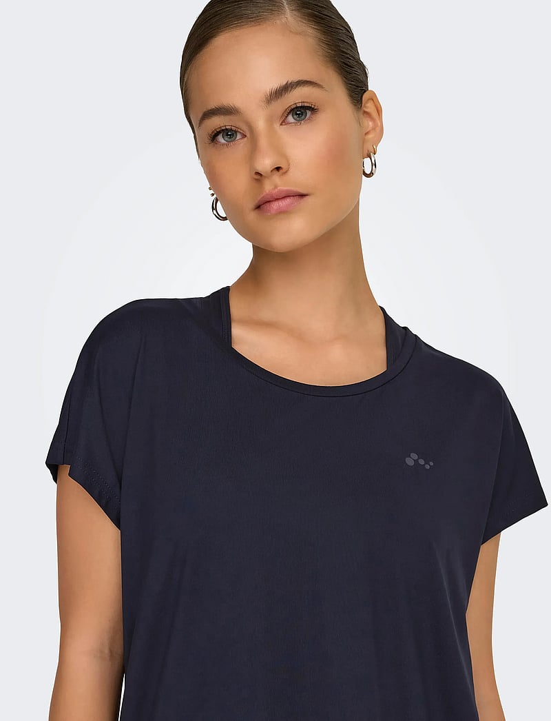 Only Play - ONPAUBREE ON SS BAT LOOSE TEE NOOS - t-shirts - night sky - 5