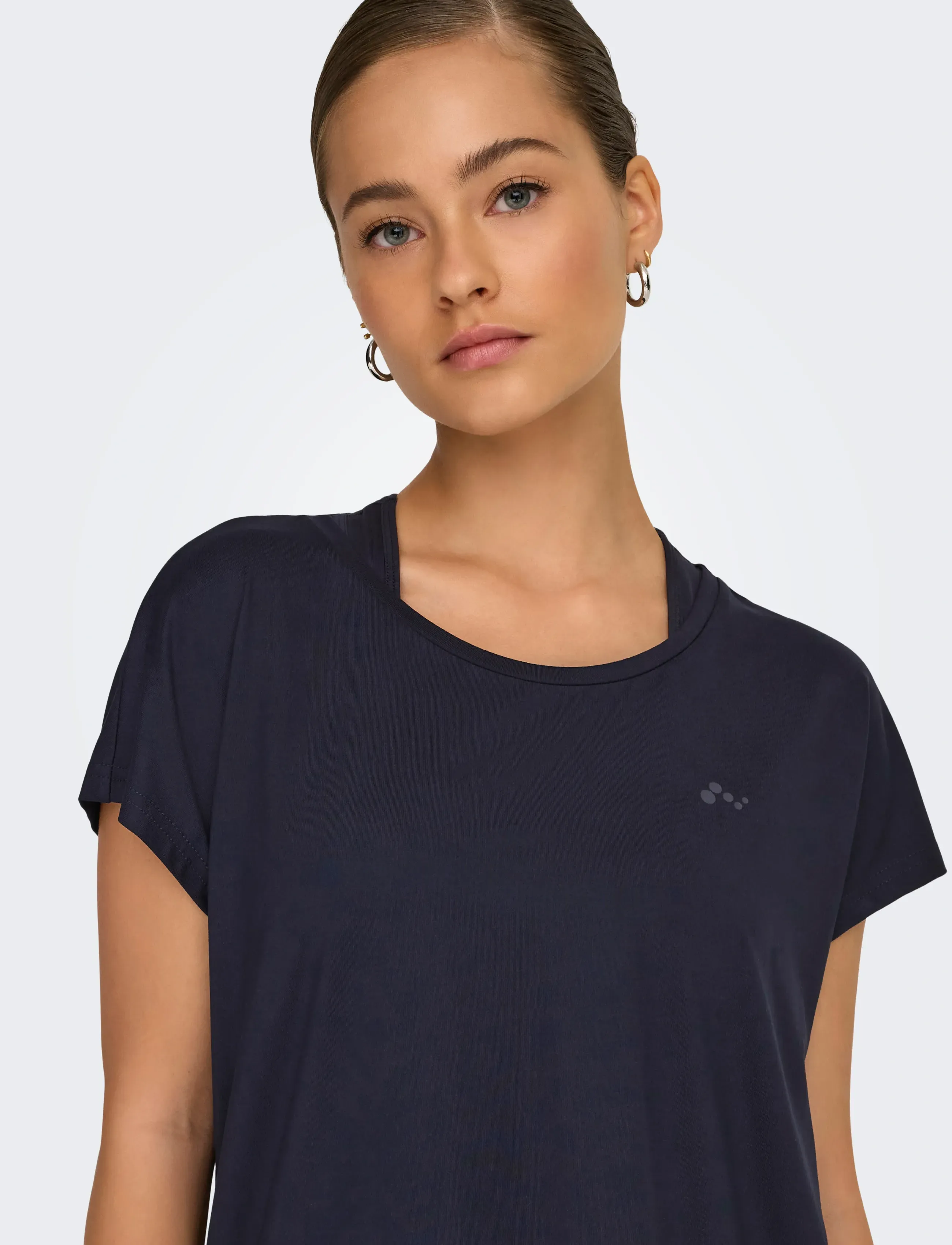 Only Play - ONPAUBREE ON SS BAT LOOSE TEE NOOS - t-shirts - night sky - 5