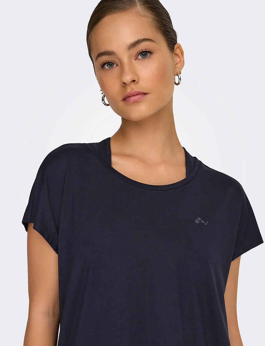 Only Play - ONPAUBREE ON SS BAT LOOSE TEE NOOS - t-shirts - night sky - 5