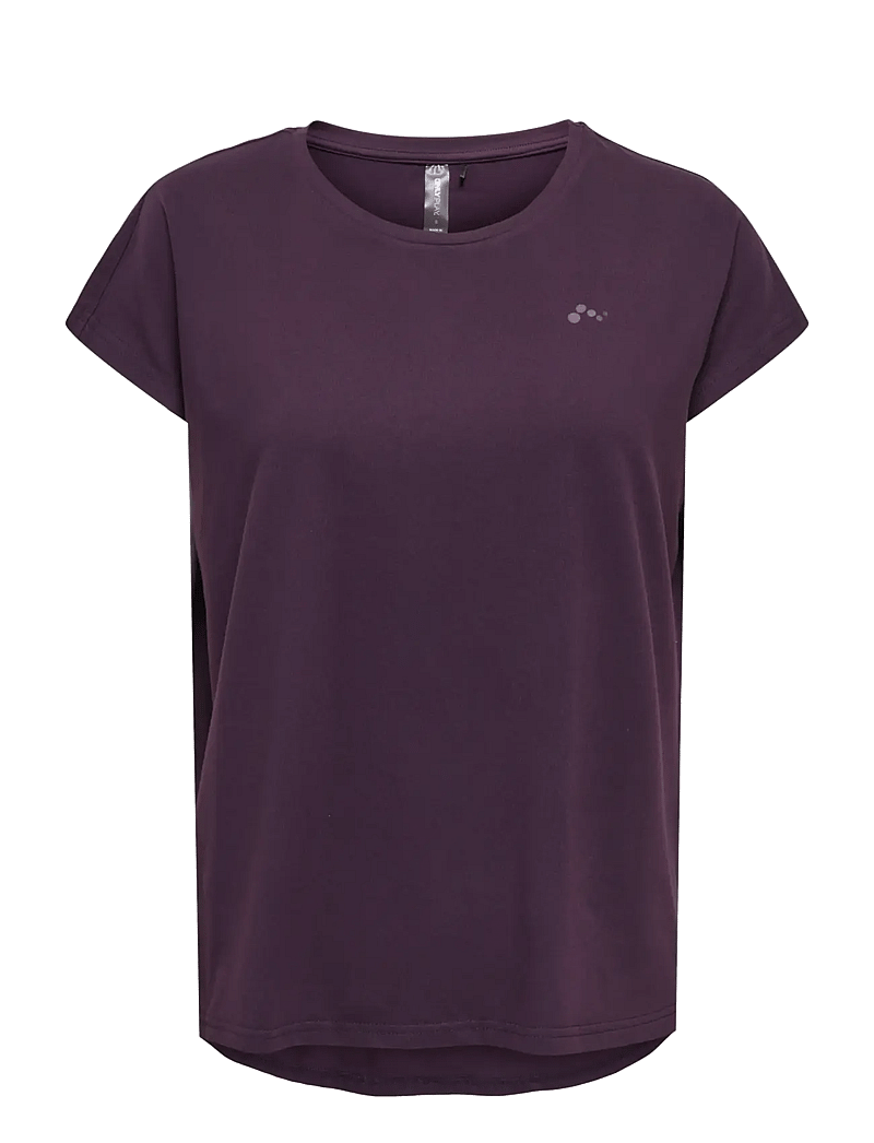 Only Play - ONPAUBREE ON SS BAT LOOSE TEE NOOS - t-shirts - plum perfect - 1