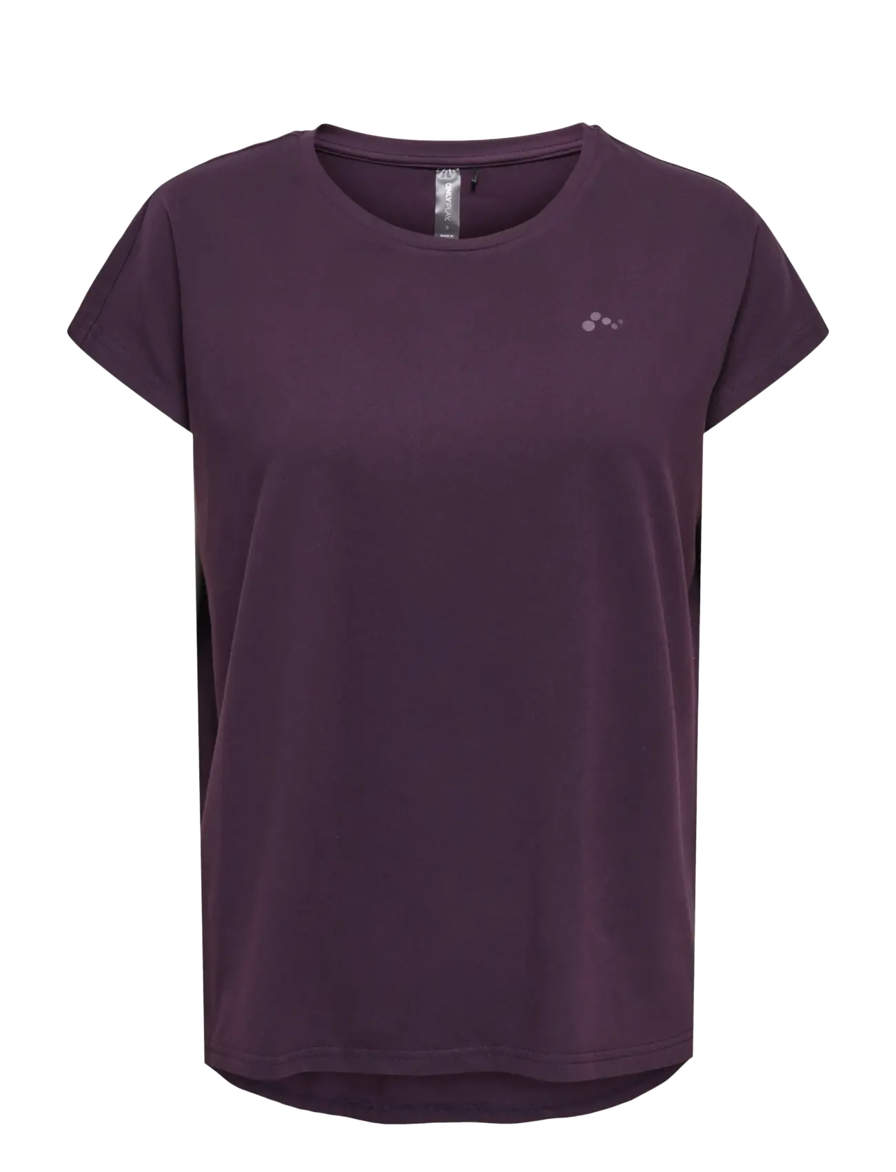 Only Play ONPAUBREE ON SS BAT LOOSE TEE NOOS - Tøj - PLUM PERFECT / purple