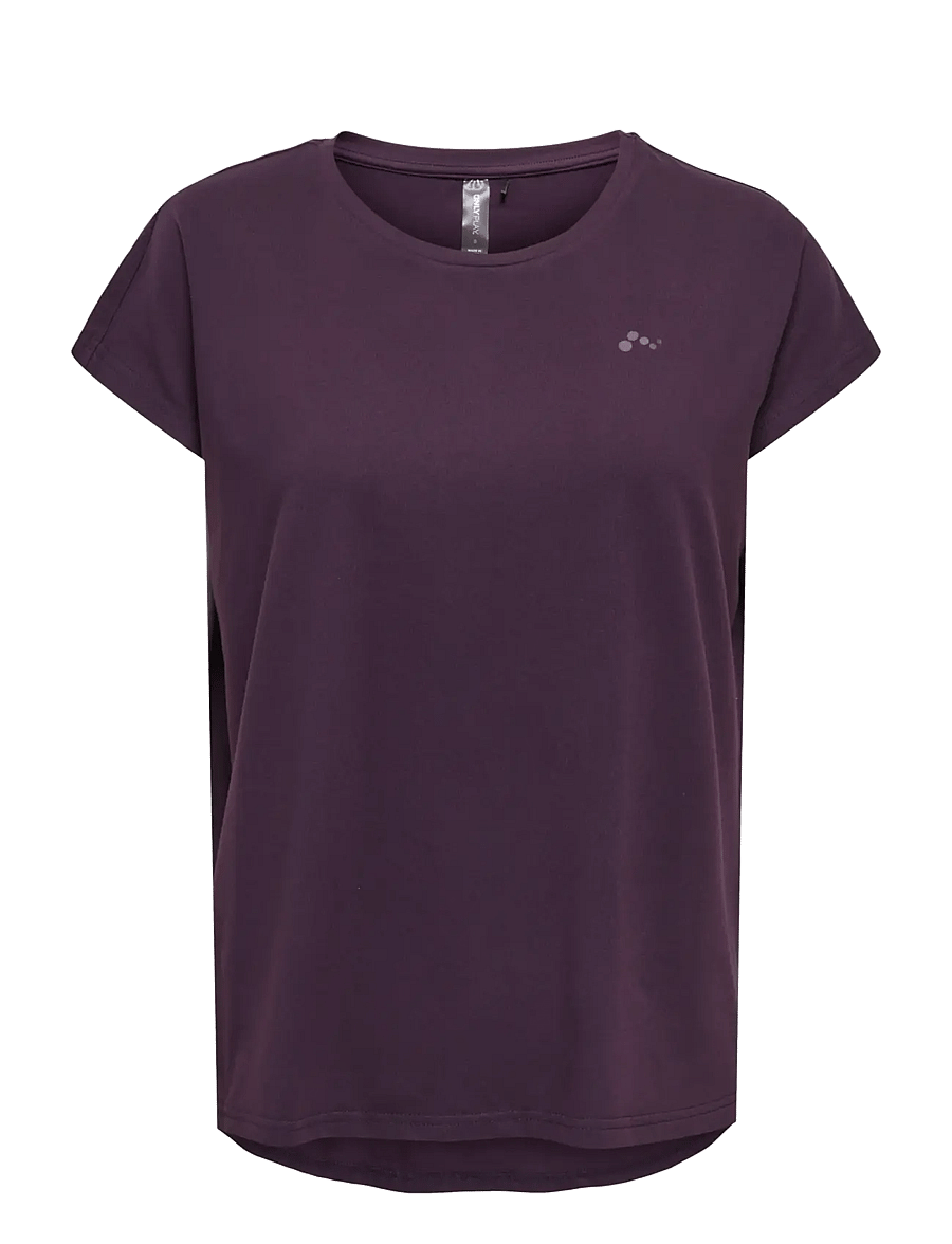 Only Play - ONPAUBREE ON SS BAT LOOSE TEE NOOS - t-shirts - plum perfect - 1