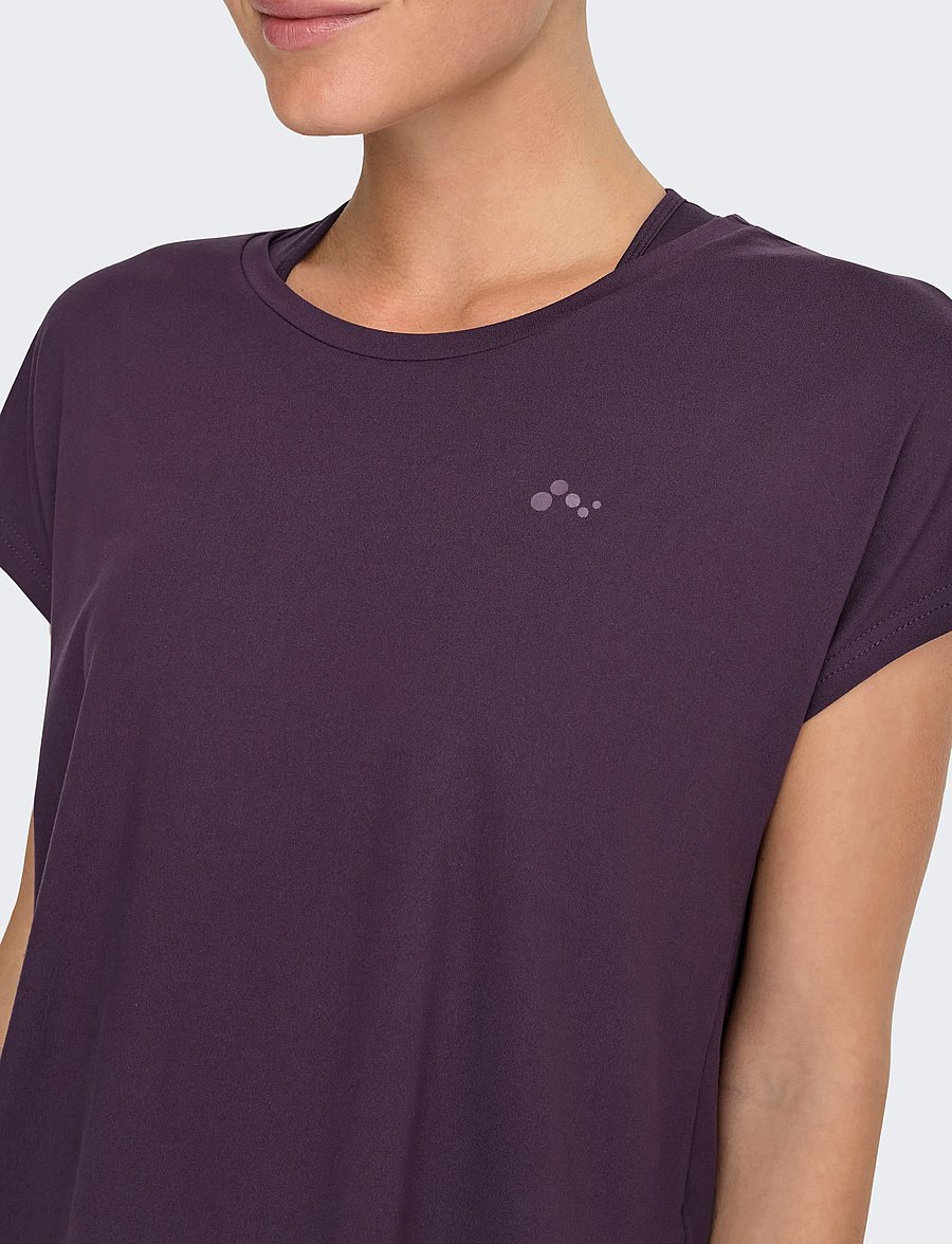 Only Play - ONPAUBREE ON SS BAT LOOSE TEE NOOS - t-shirts - plum perfect - 5