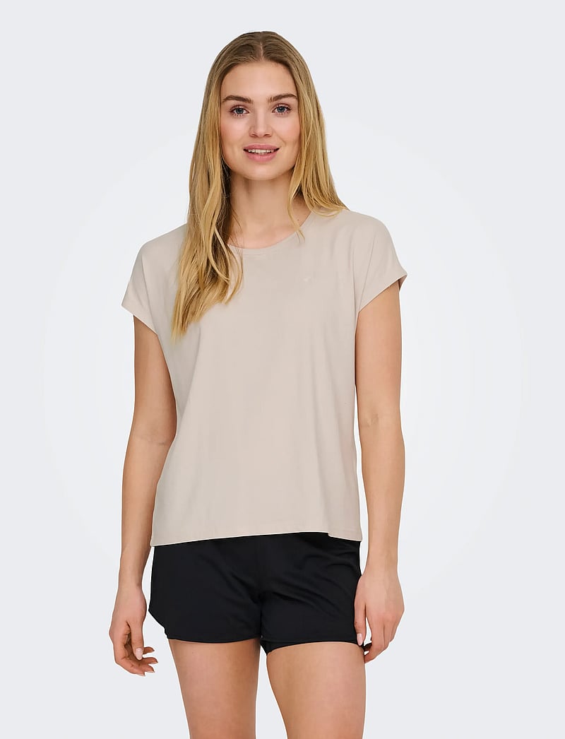 Only Play - ONPAUBREE LIFE ON SS BAT LOOSE TEE NOOS - t-shirts - pumice stone - 0