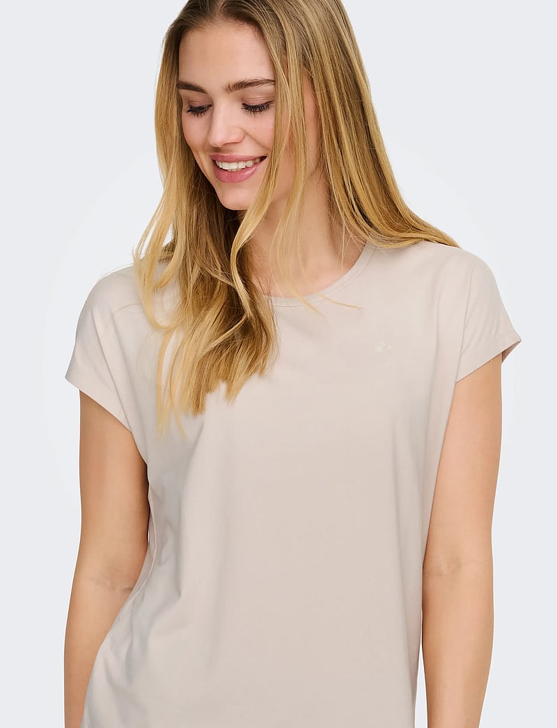 Only Play - ONPAUBREE LIFE ON SS BAT LOOSE TEE NOOS - t-shirts - pumice stone - 5